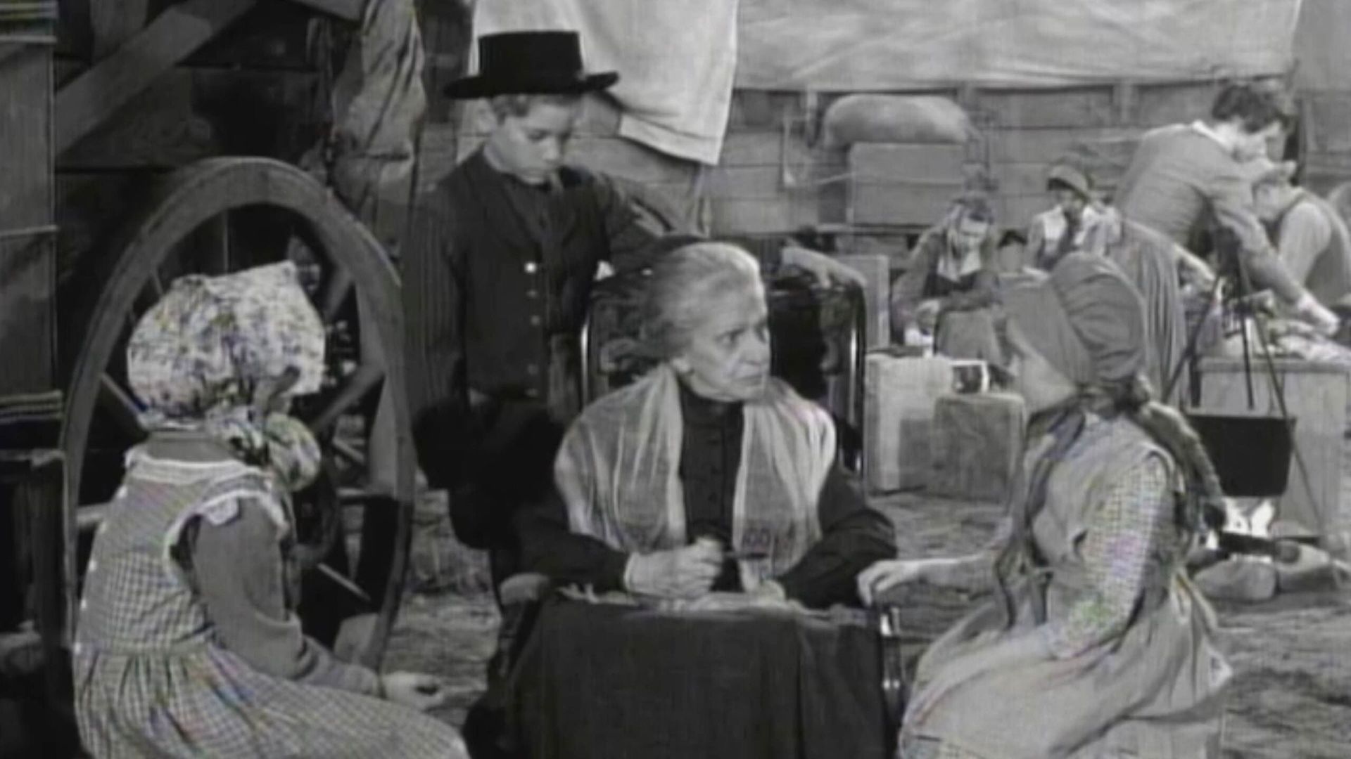 Wagon Train background