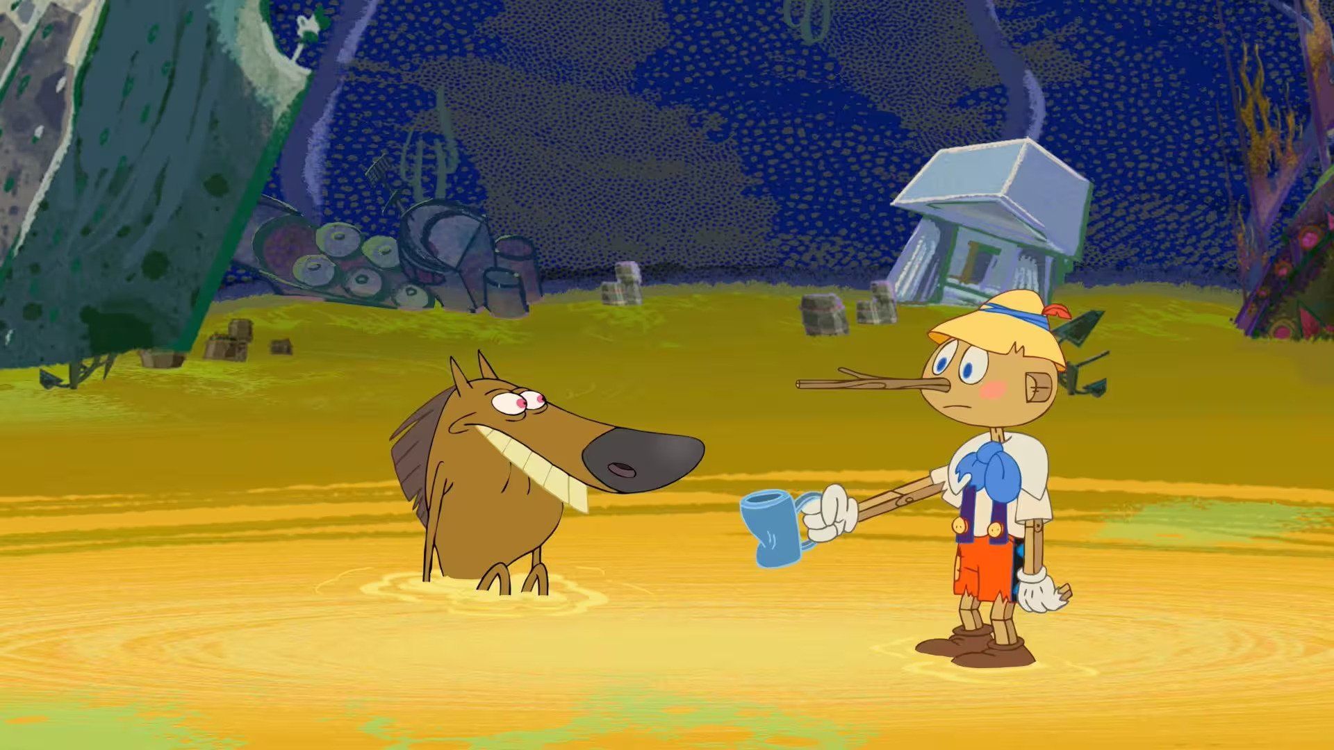 Zig & Sharko background