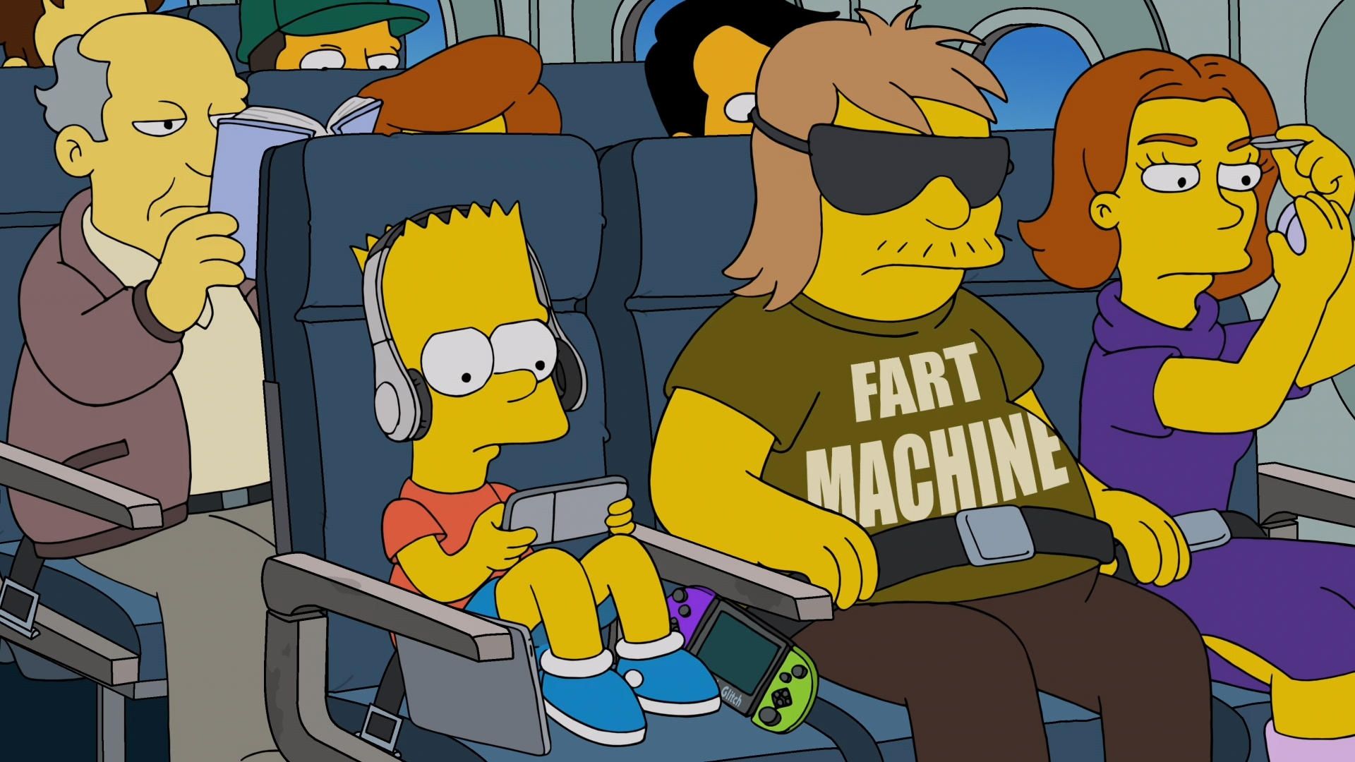 The Simpsons background