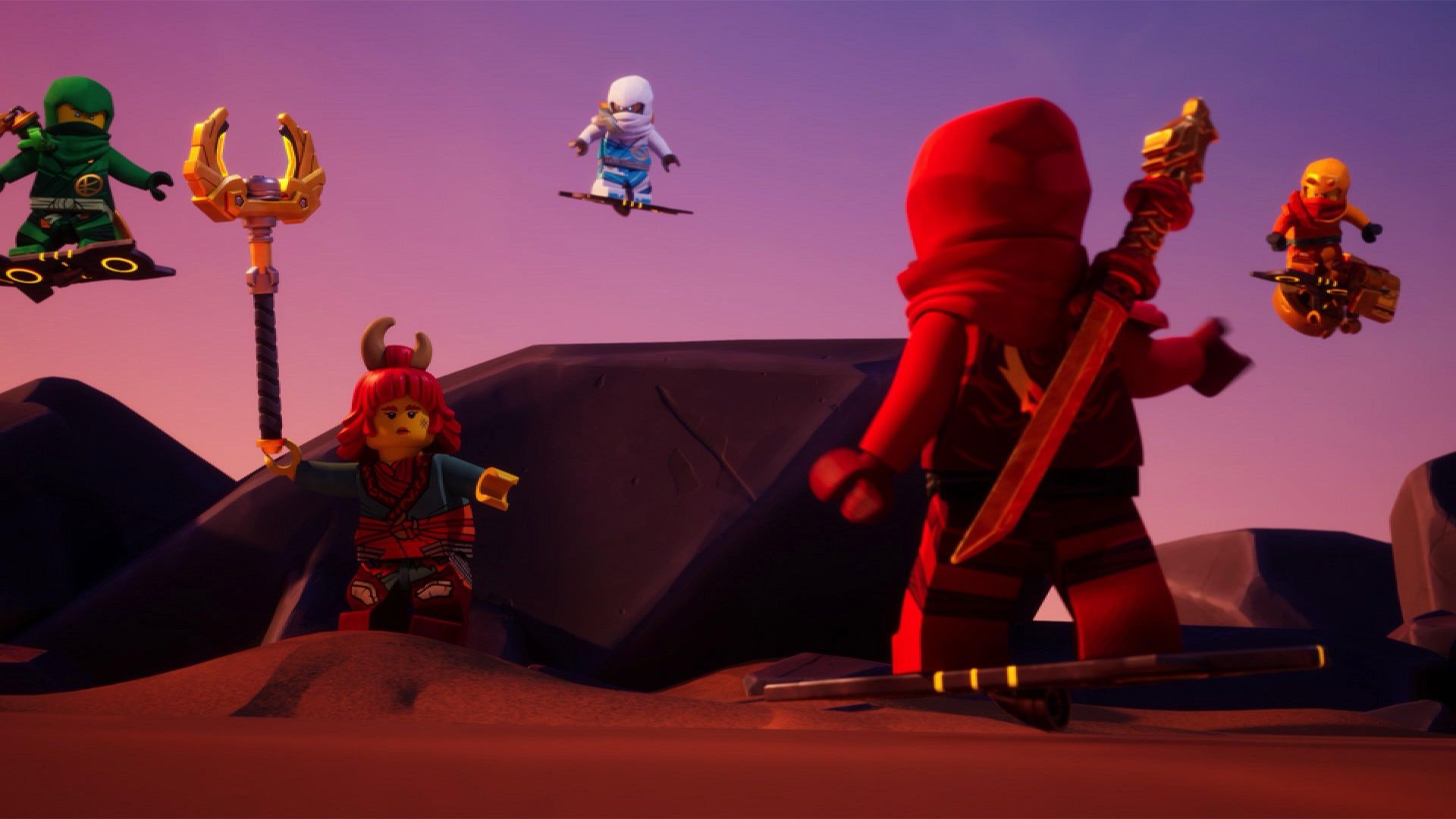 Ninjago United background