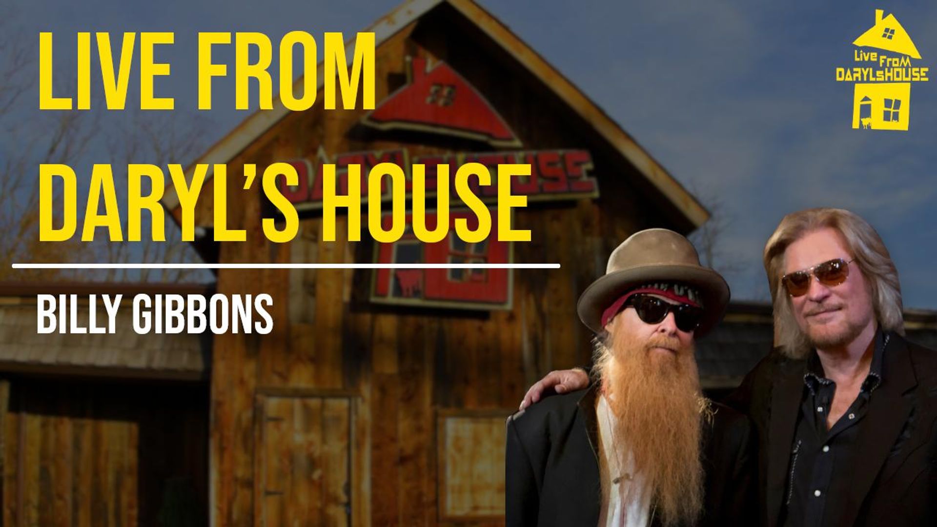 Live from Daryl's House background