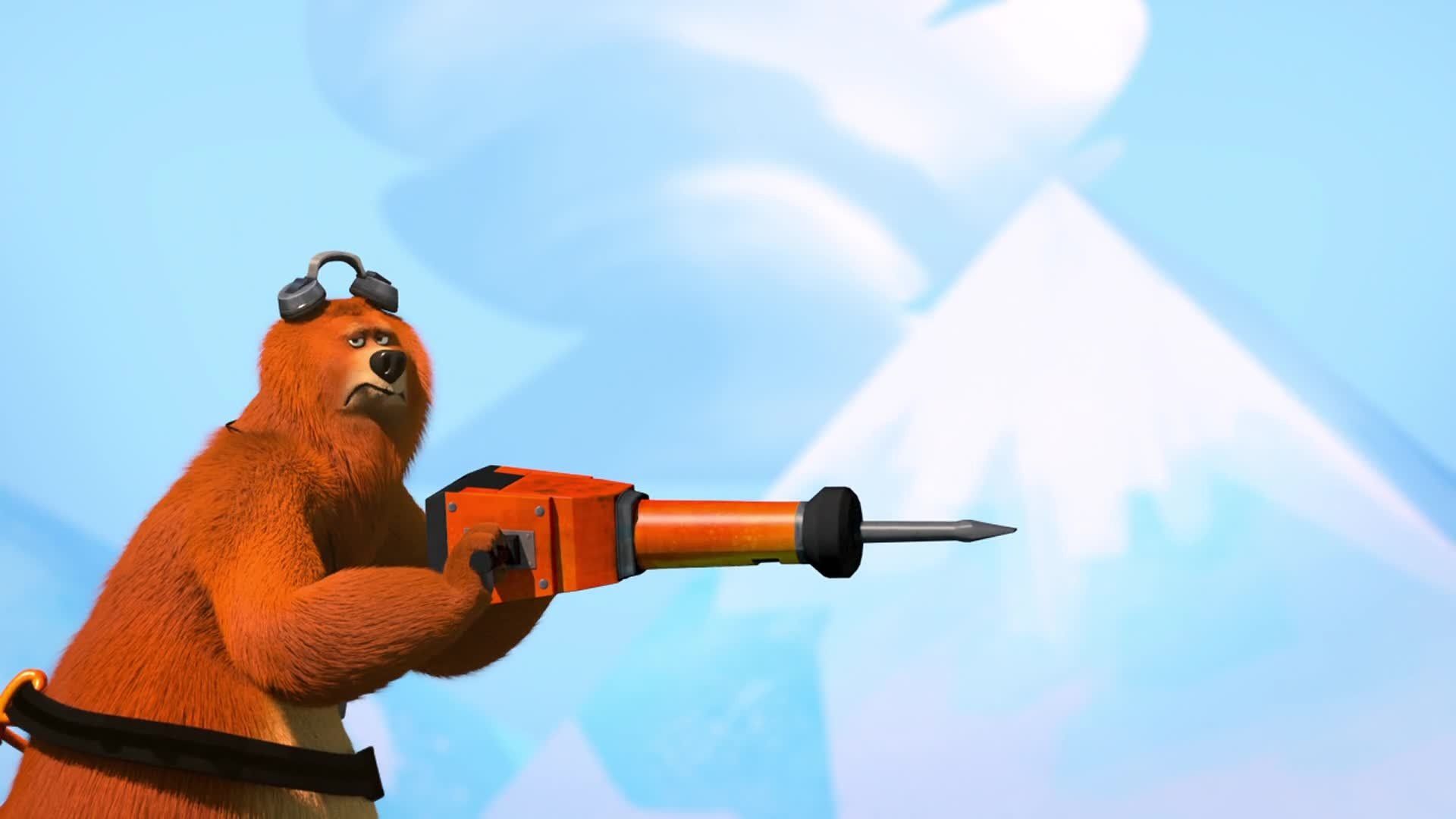 Grizzy and the Lemmings background