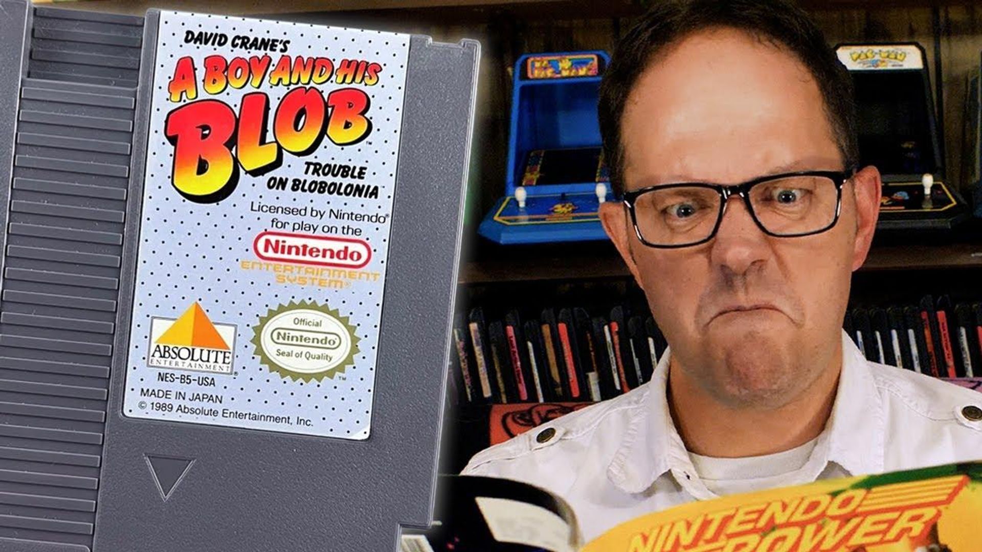 The Angry Video Game Nerd background