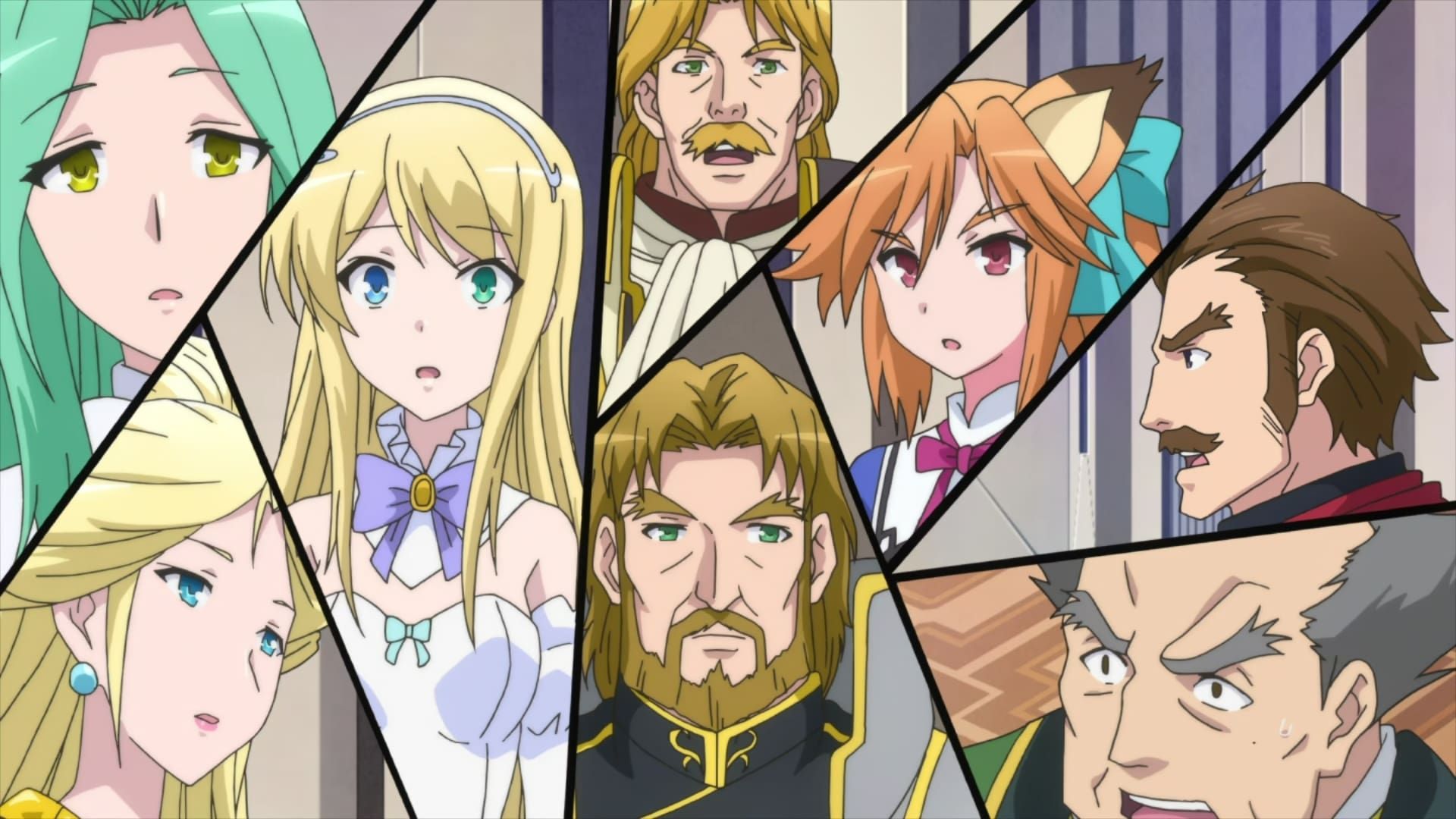 Isekai wa smartphone to tomo ni. background