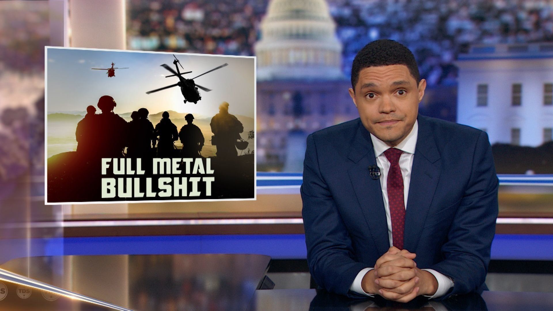The Daily Show background