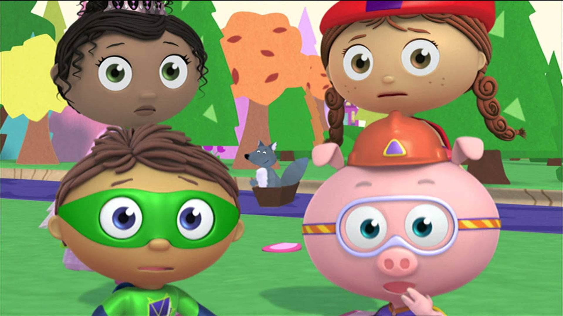 Super Why! background