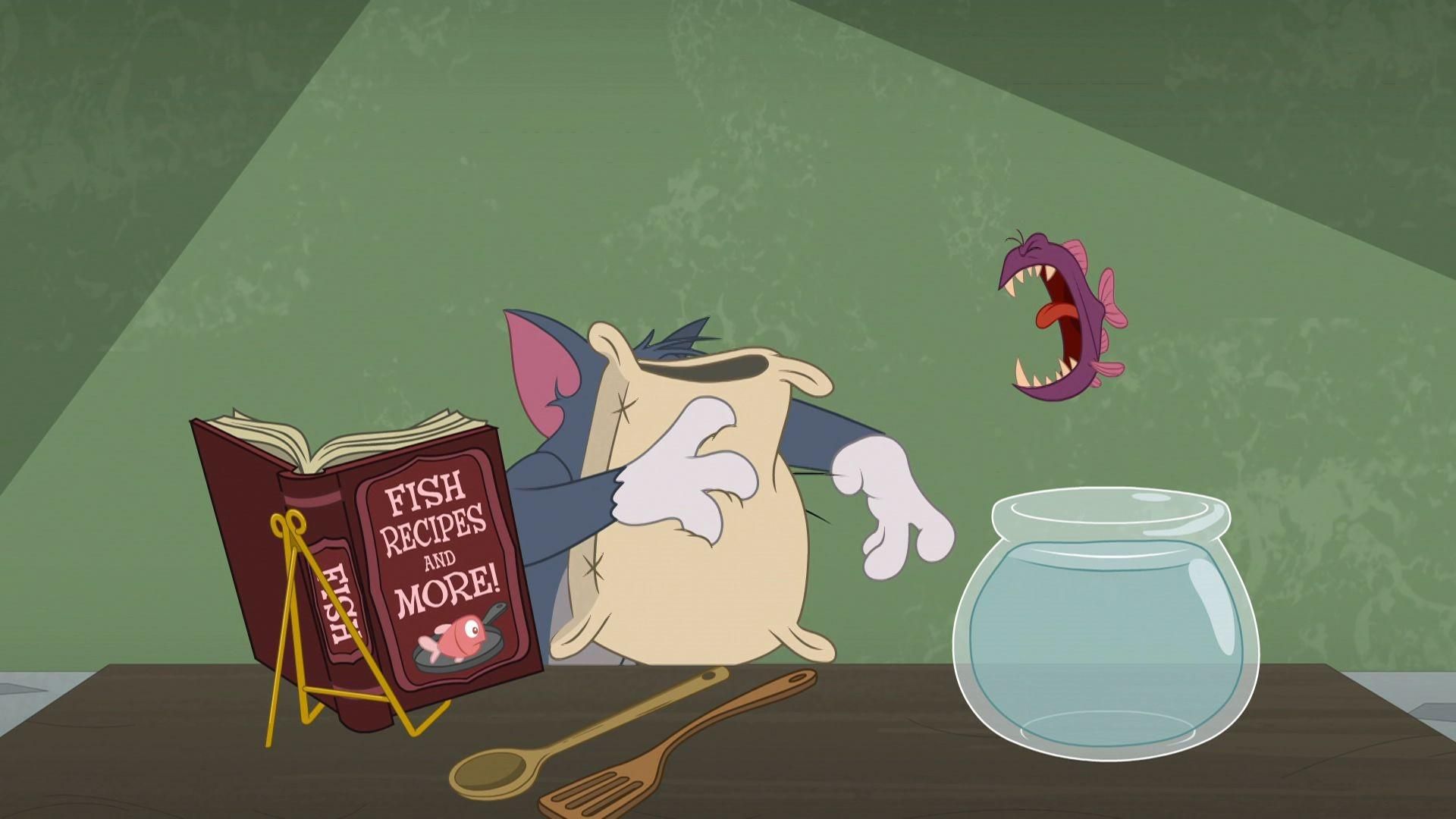 The Tom and Jerry Show background