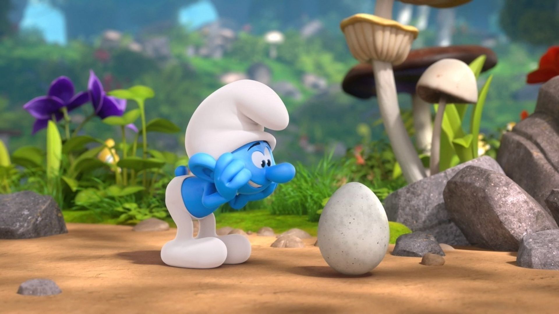 The Smurfs background
