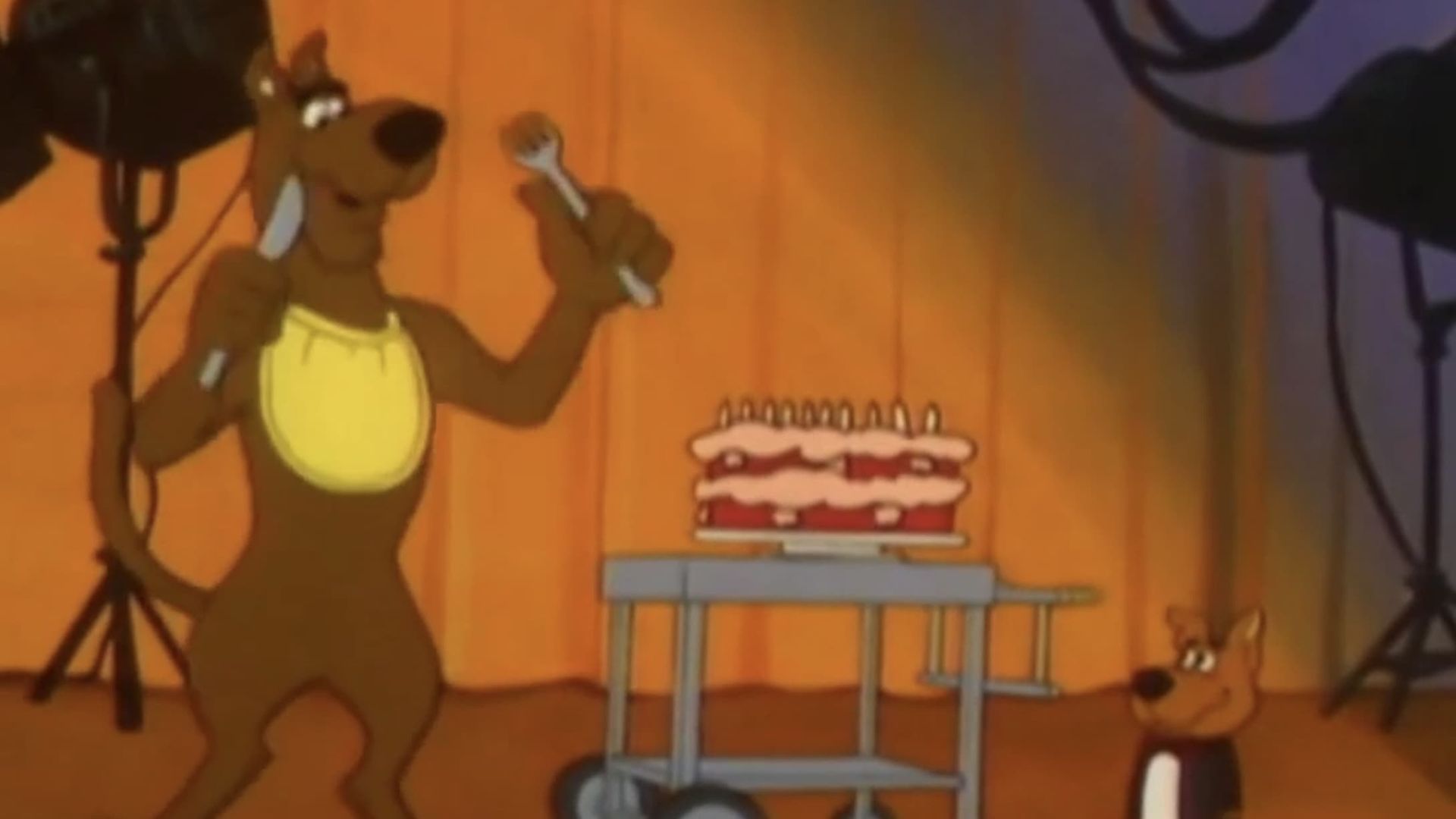 The New Scooby and Scrappy-Doo Show background