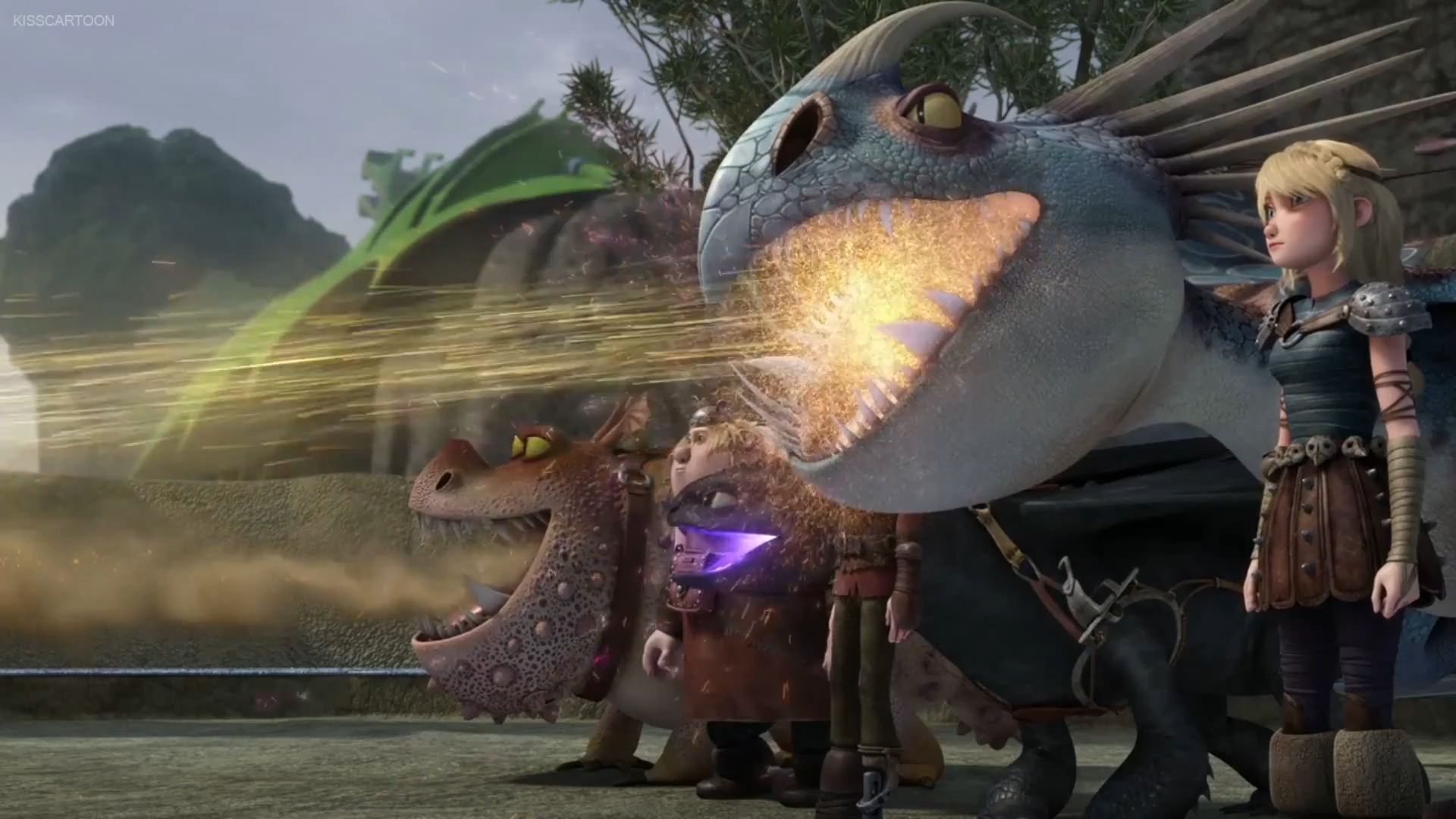 Dragons: Race to the Edge background