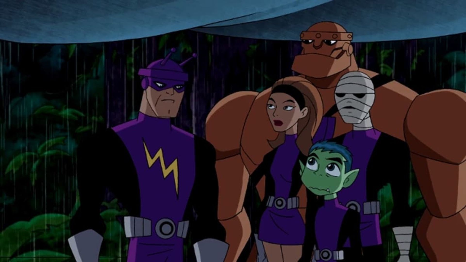 Teen Titans background