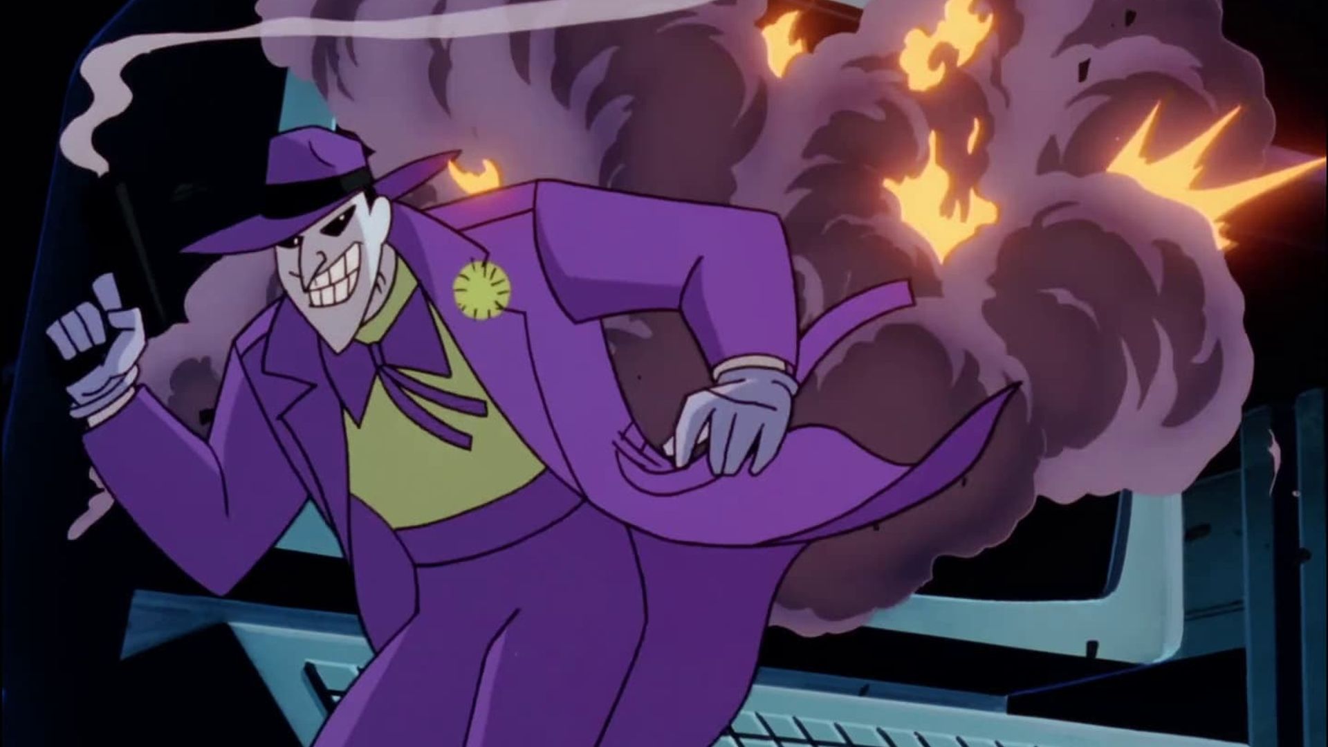 The New Batman Adventures background