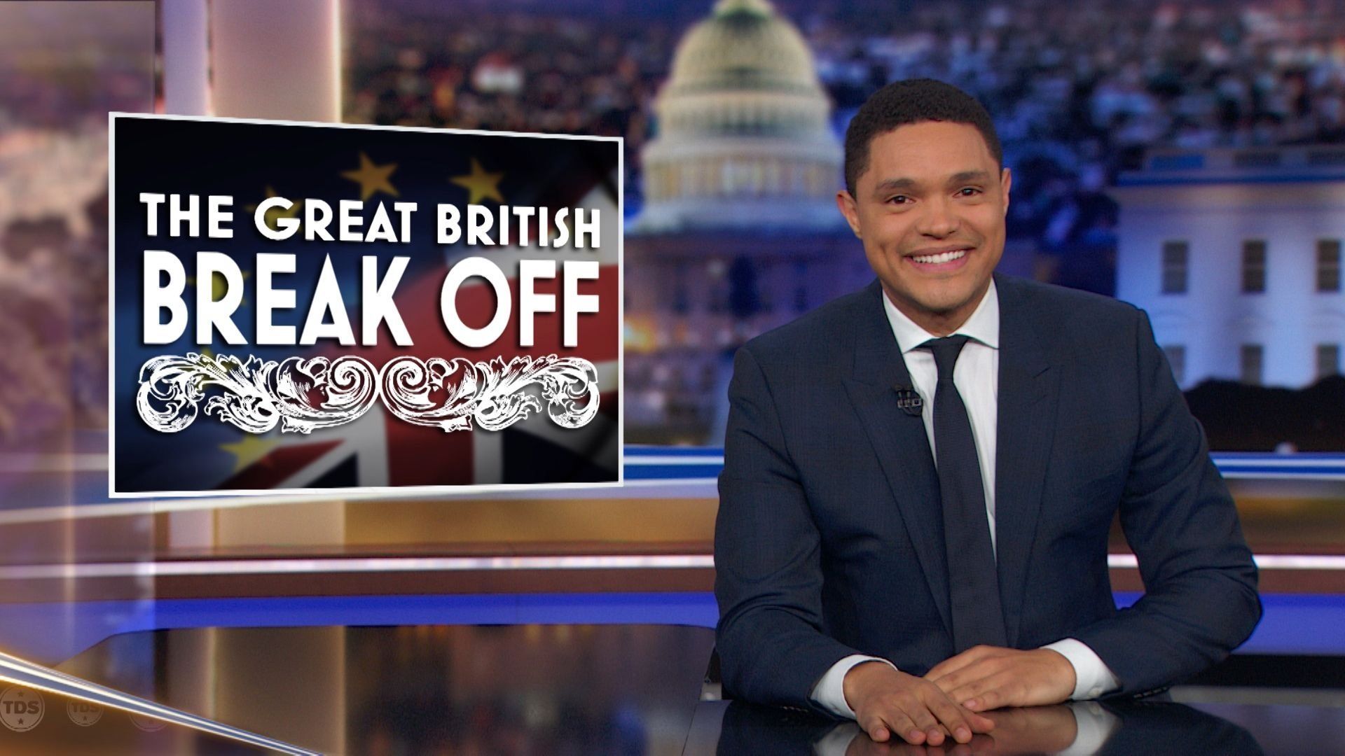 The Daily Show background