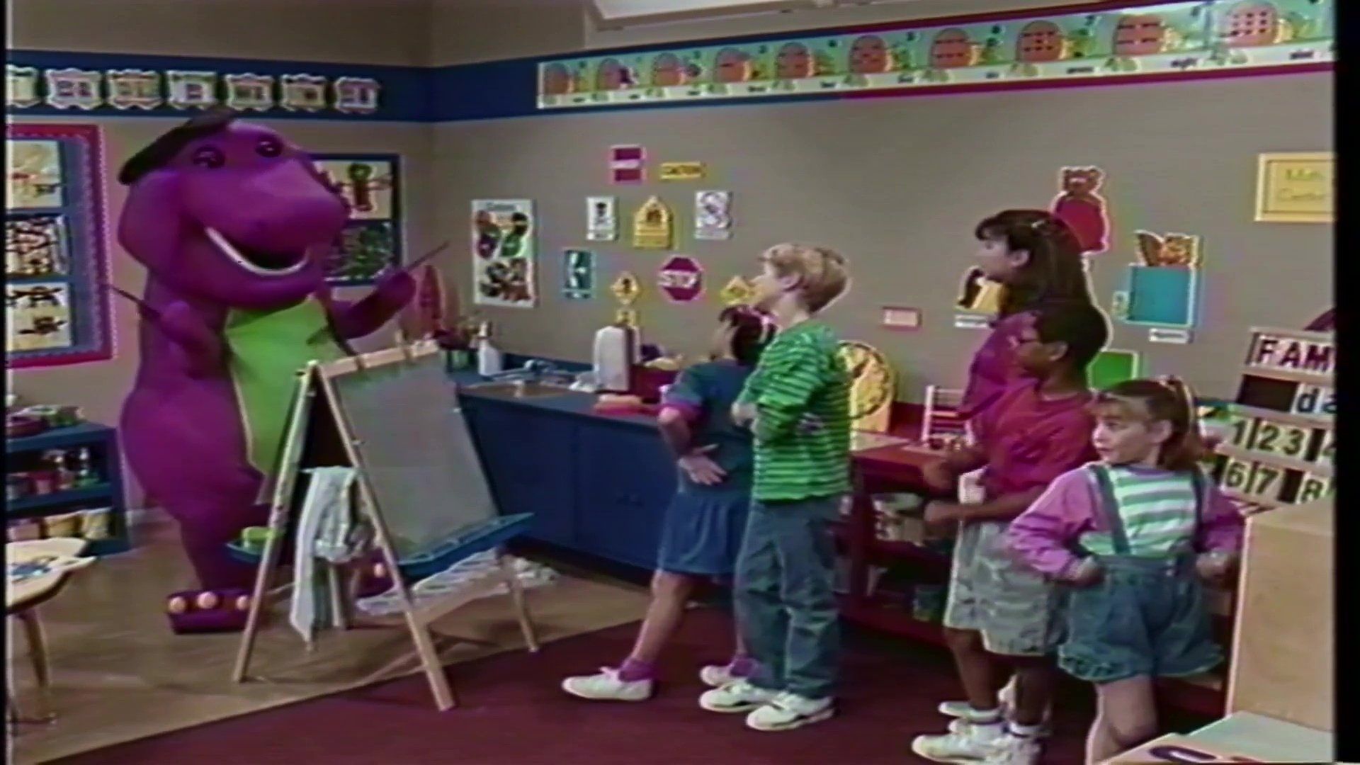 Barney & Friends background