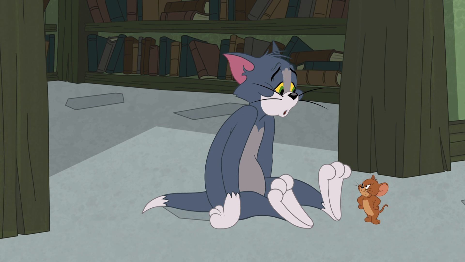 The Tom and Jerry Show background