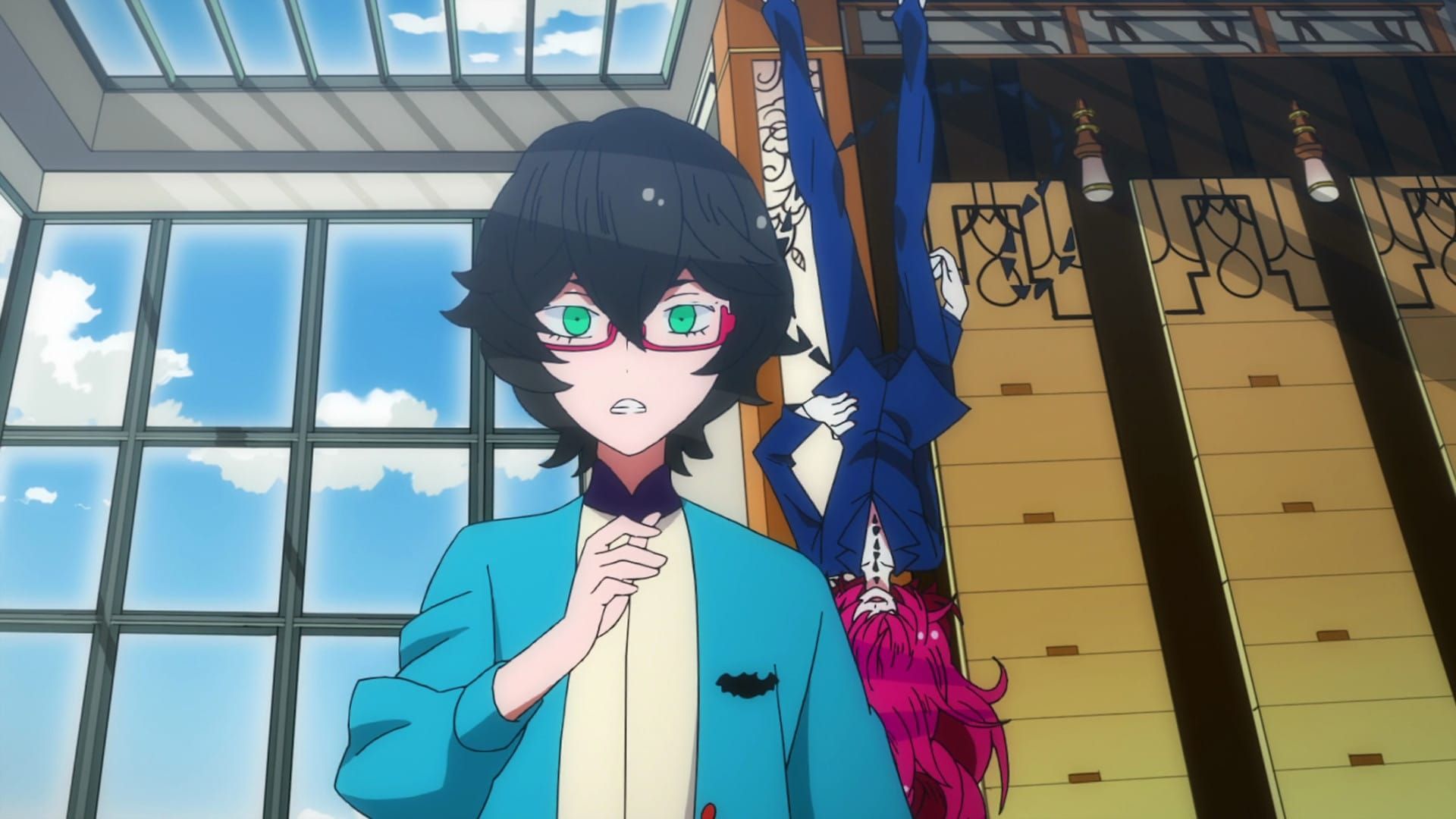 Gatchaman Crowds background