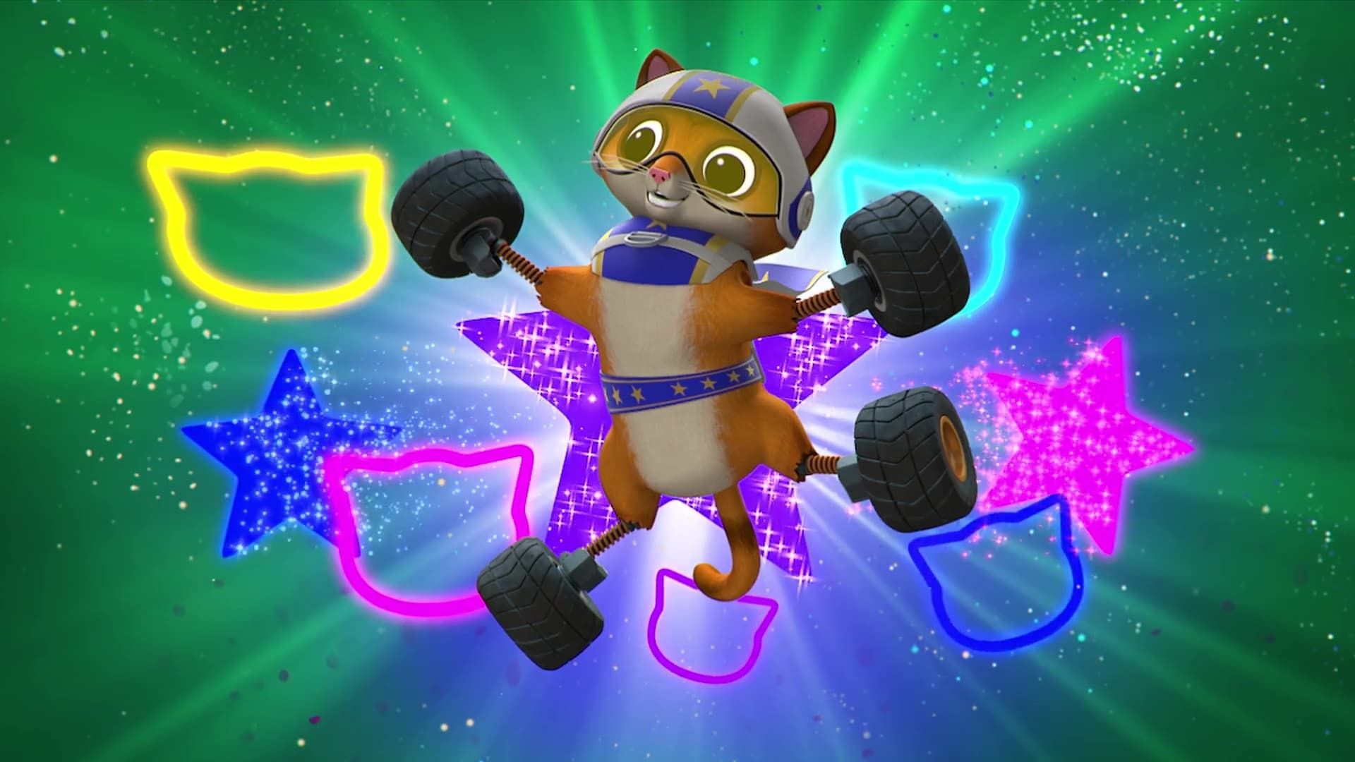 Blaze and the Monster Machines background