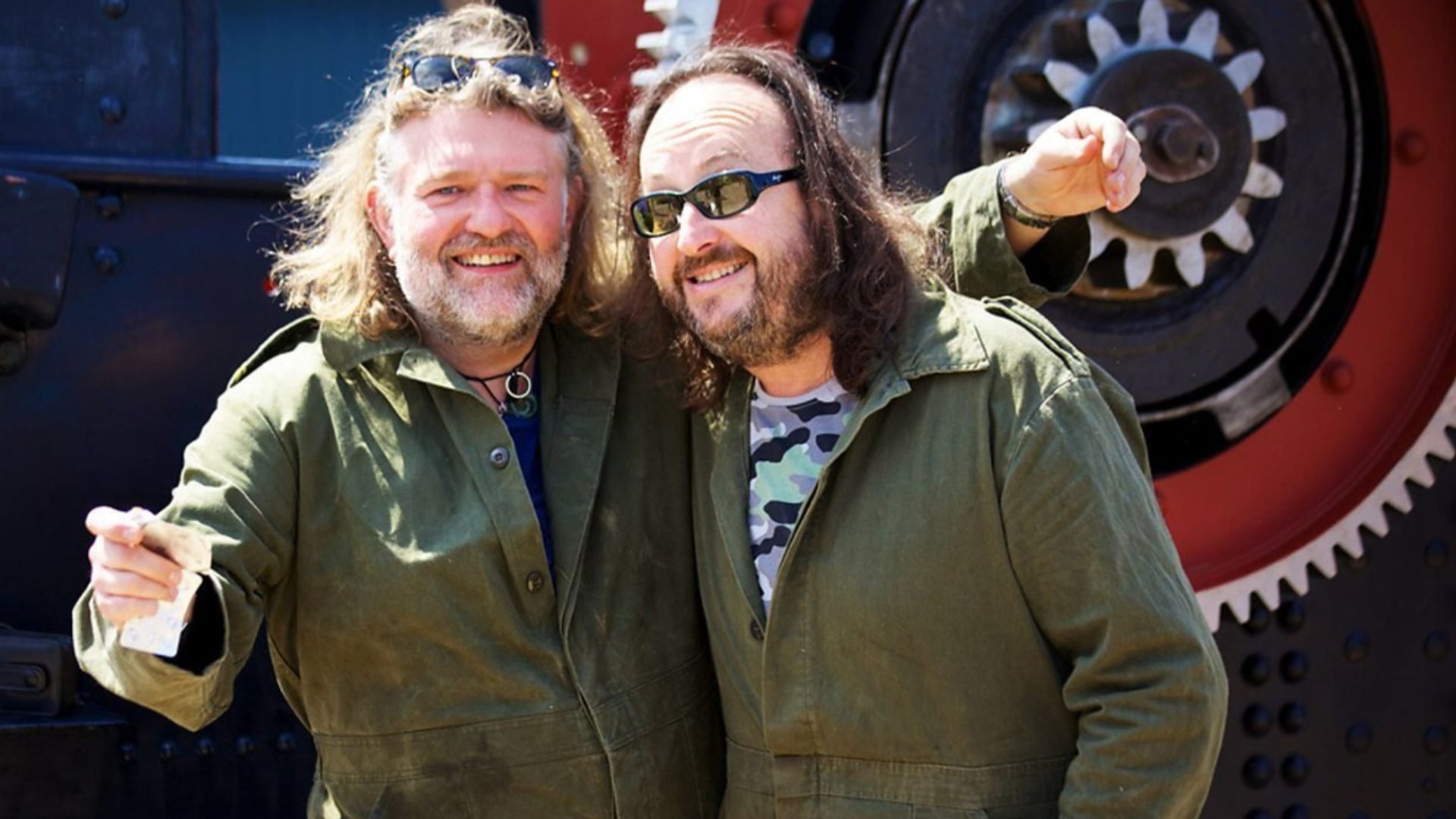 The Hairy Bikers Restoration Road Trip background