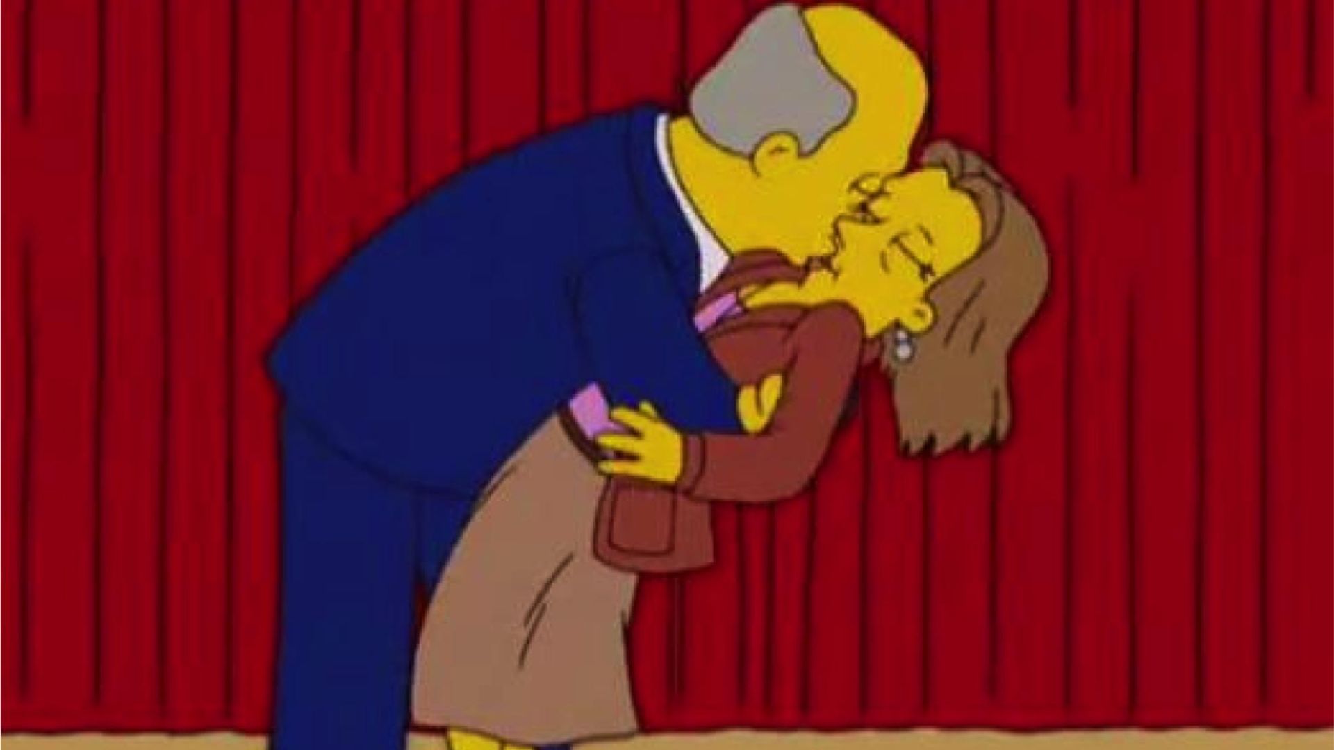 The Simpsons background