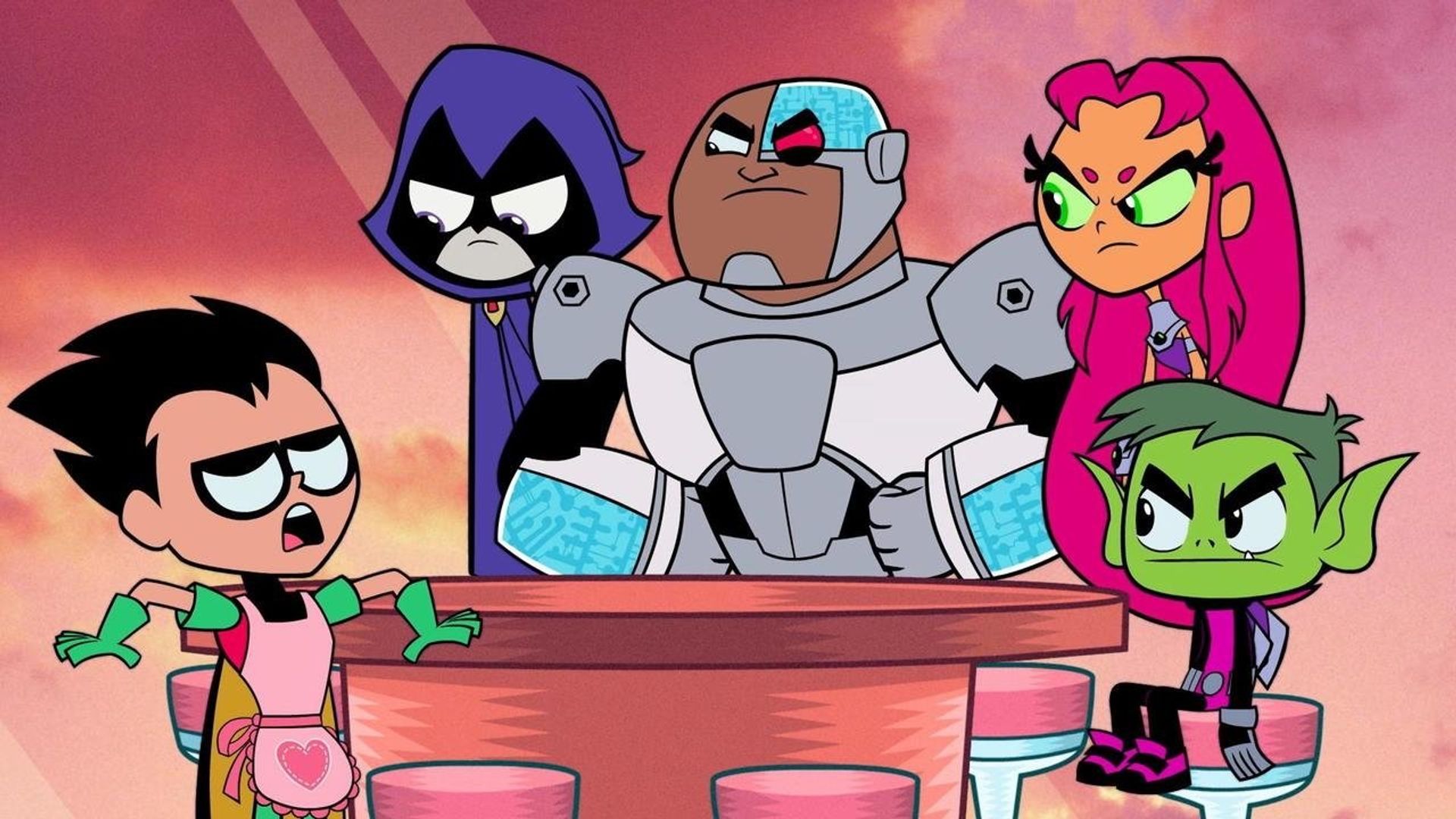 Teen Titans Go! background