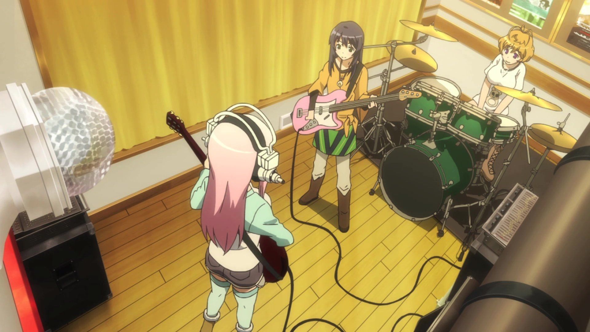 SoniAni: Super Sonico the Animation background
