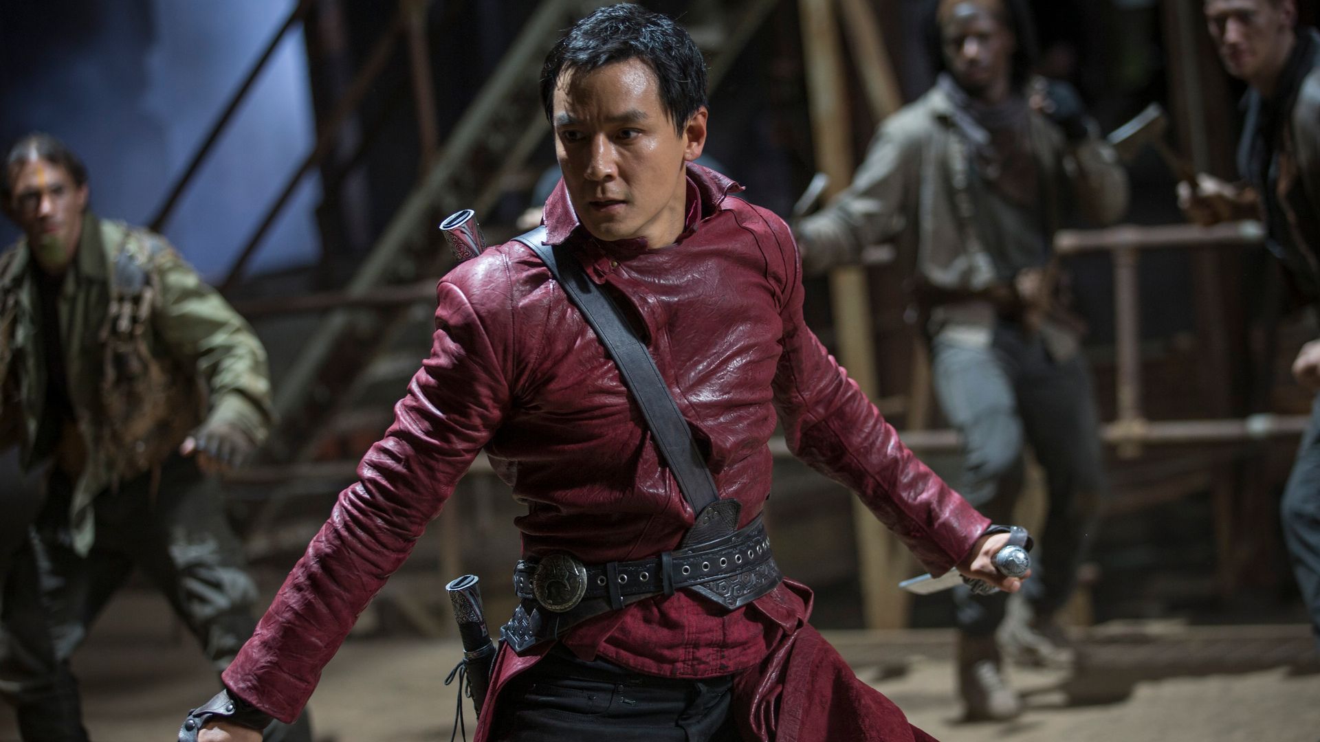 Into the Badlands background