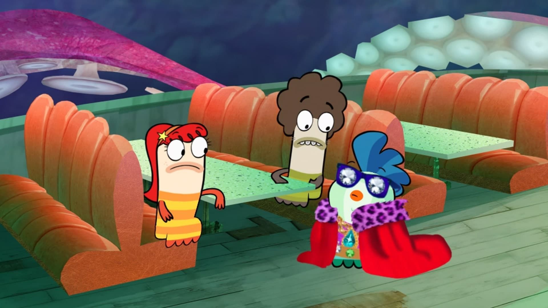 Fish Hooks background