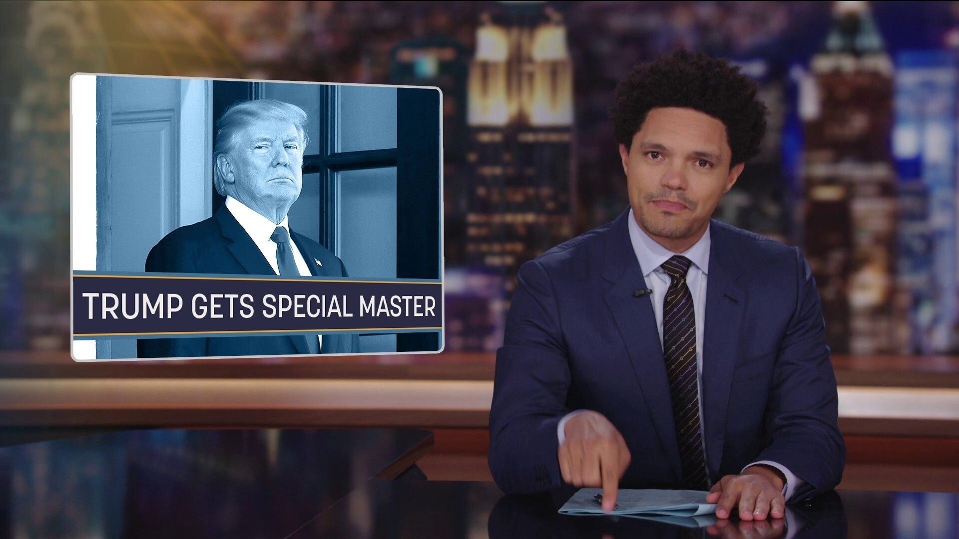 The Daily Show background