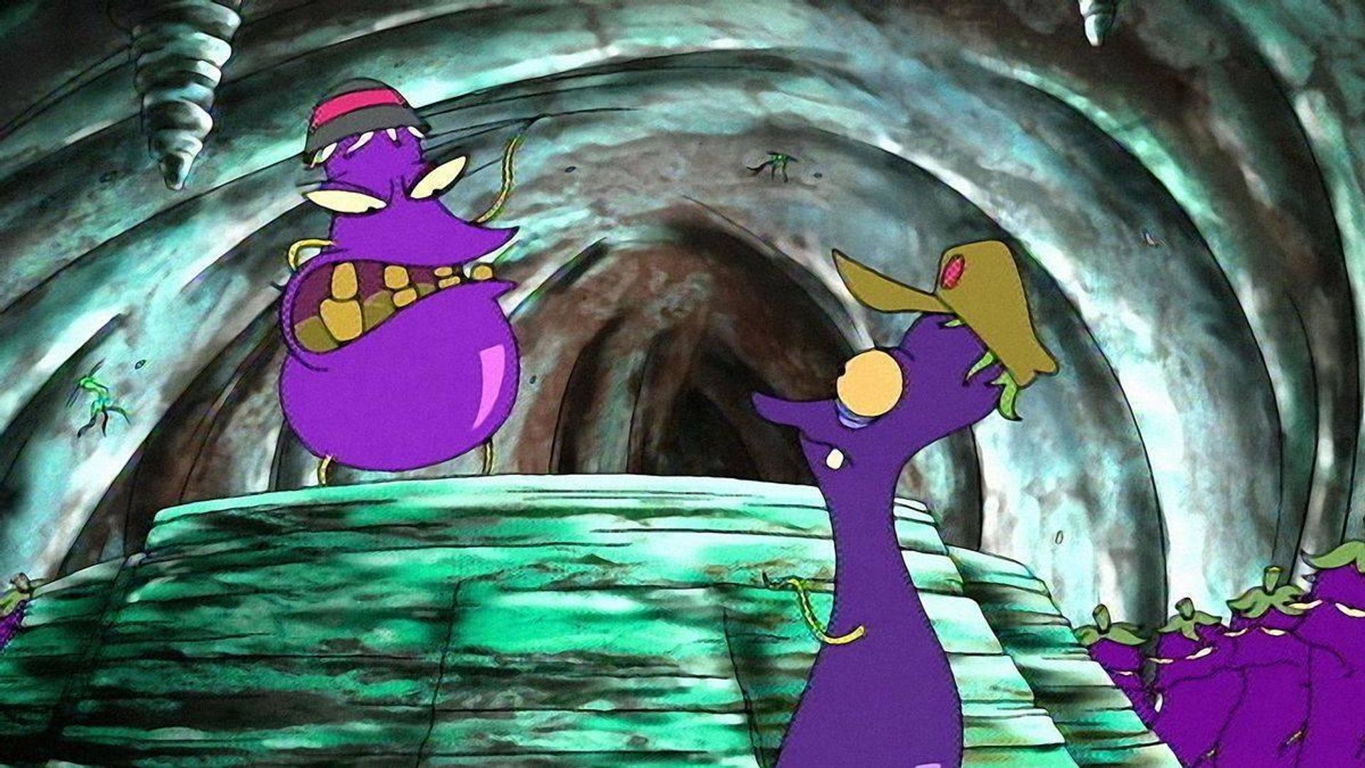 Courage the Cowardly Dog background