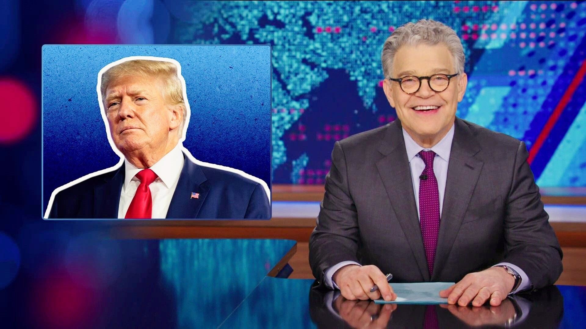 The Daily Show background