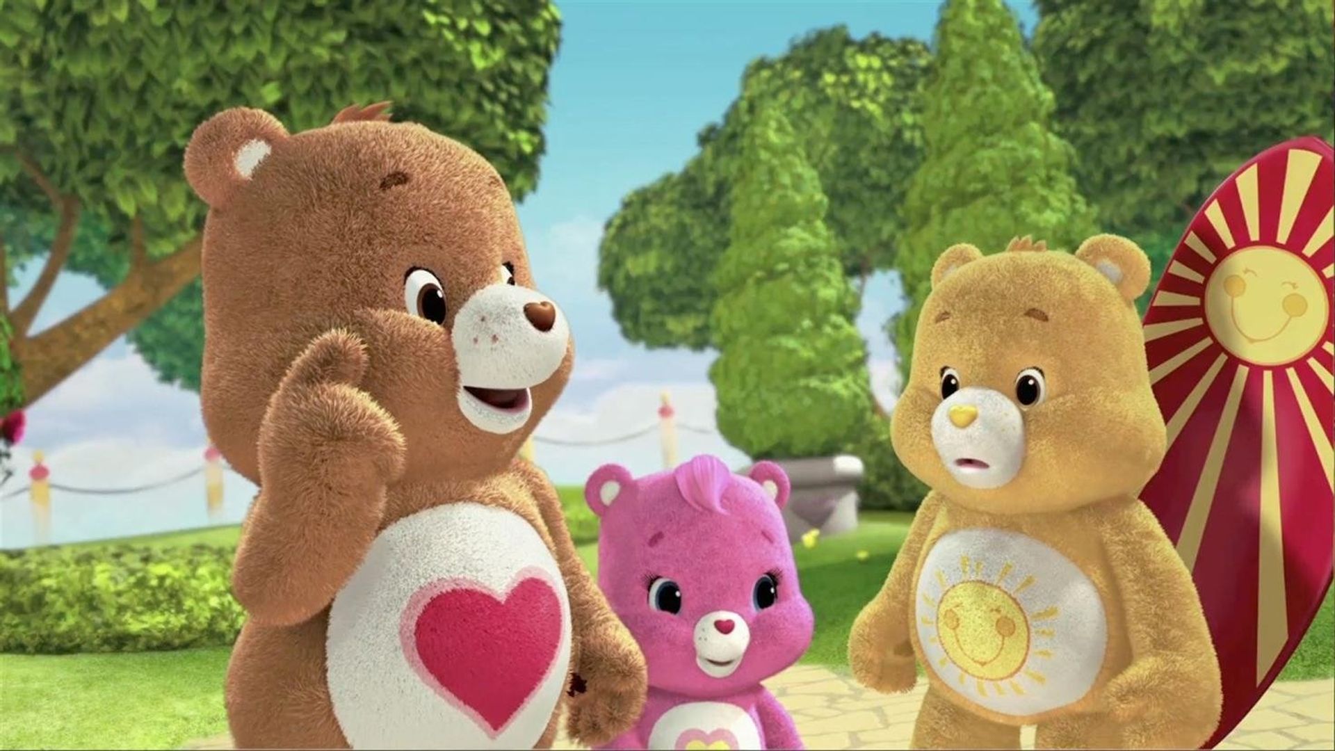 Care Bears: Adventures in Care-A-Lot background