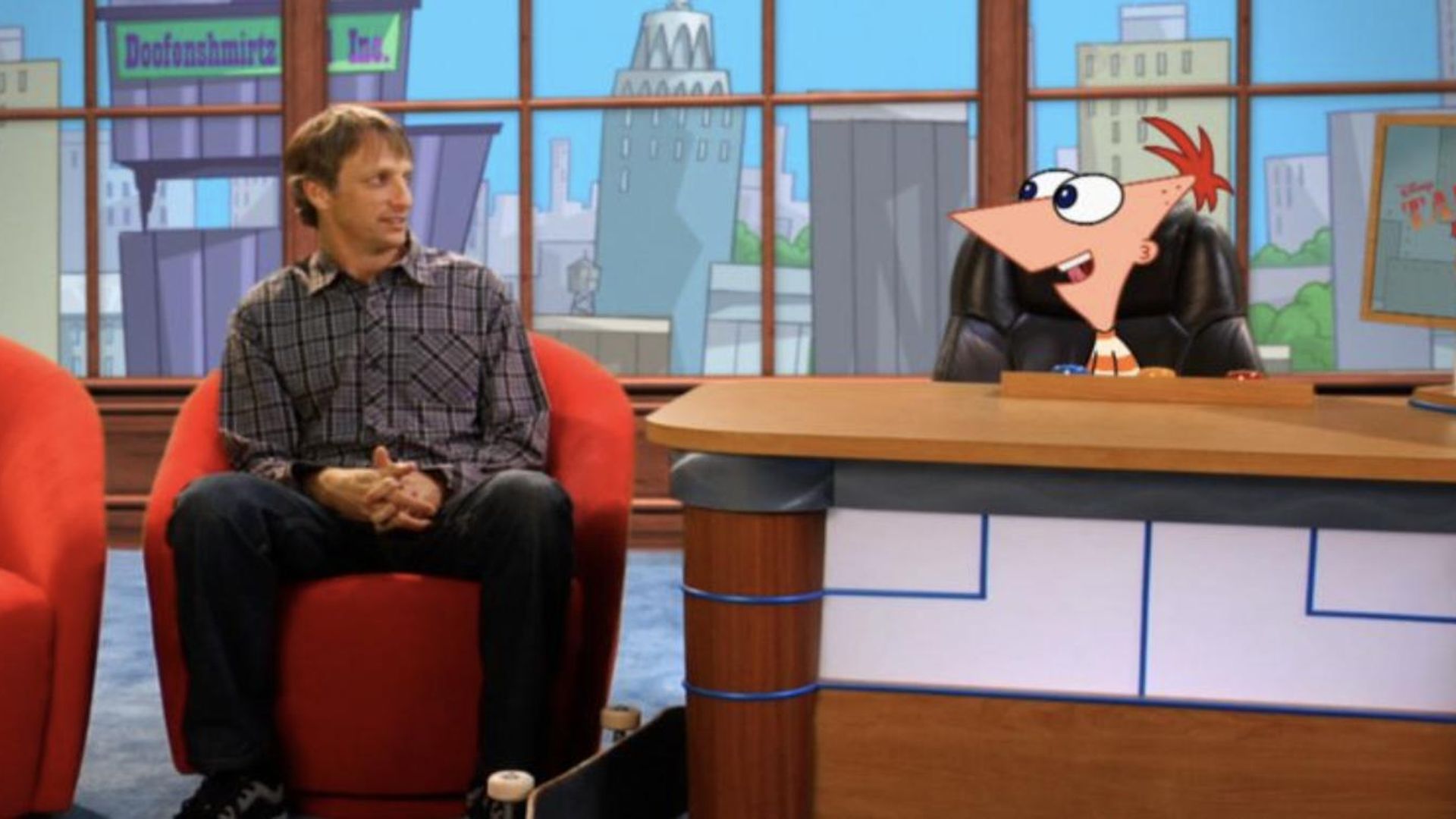 Take Two with Phineas and Ferb background