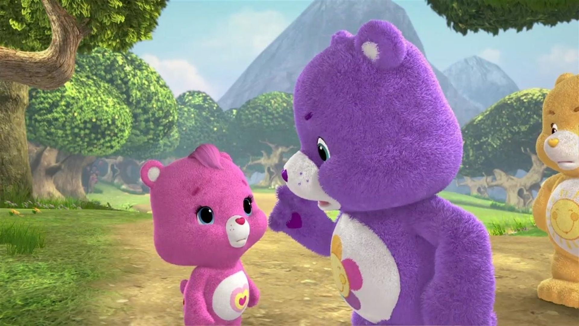 Care Bears: Adventures in Care-A-Lot background