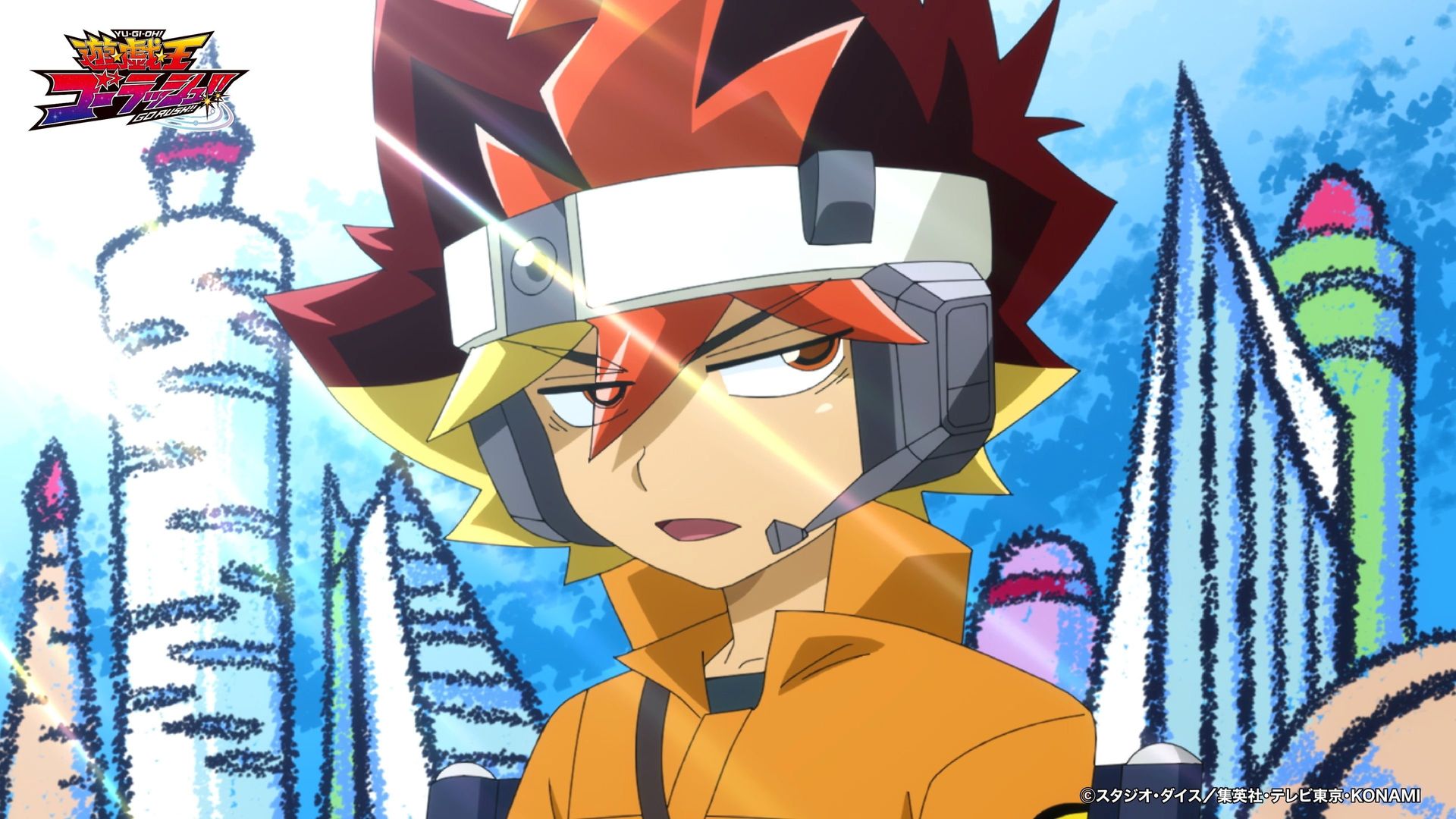 Yu-Gi-Oh!: Go Rush!! background