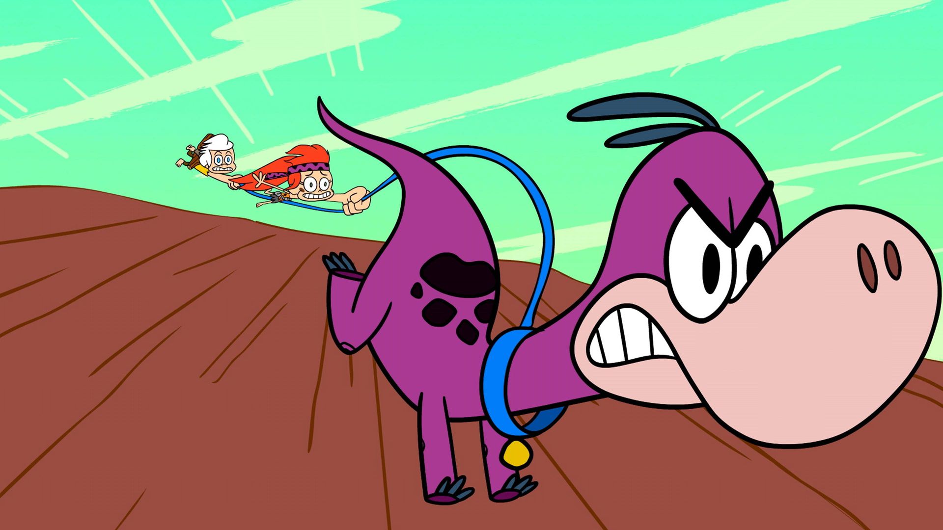 Yabba-Dabba Dinosaurs! background
