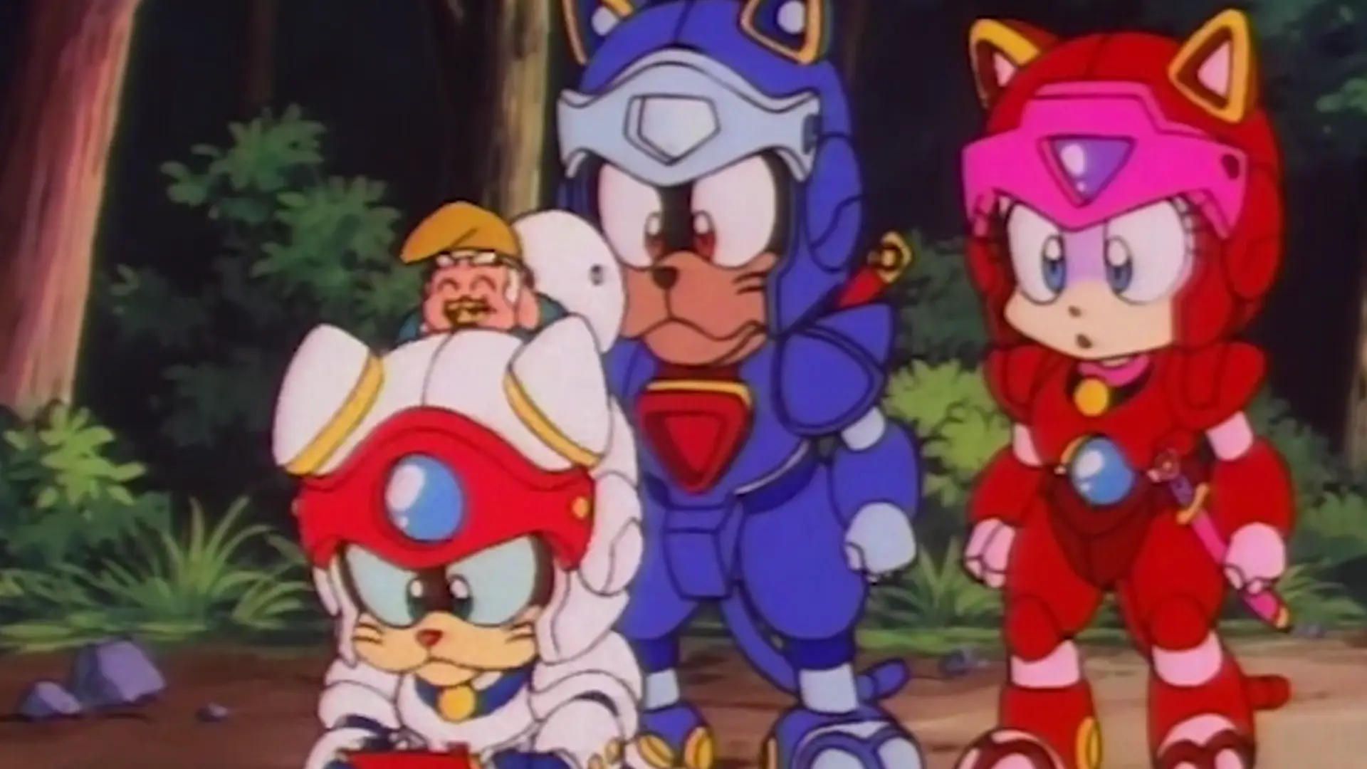 Samurai Pizza Cats background