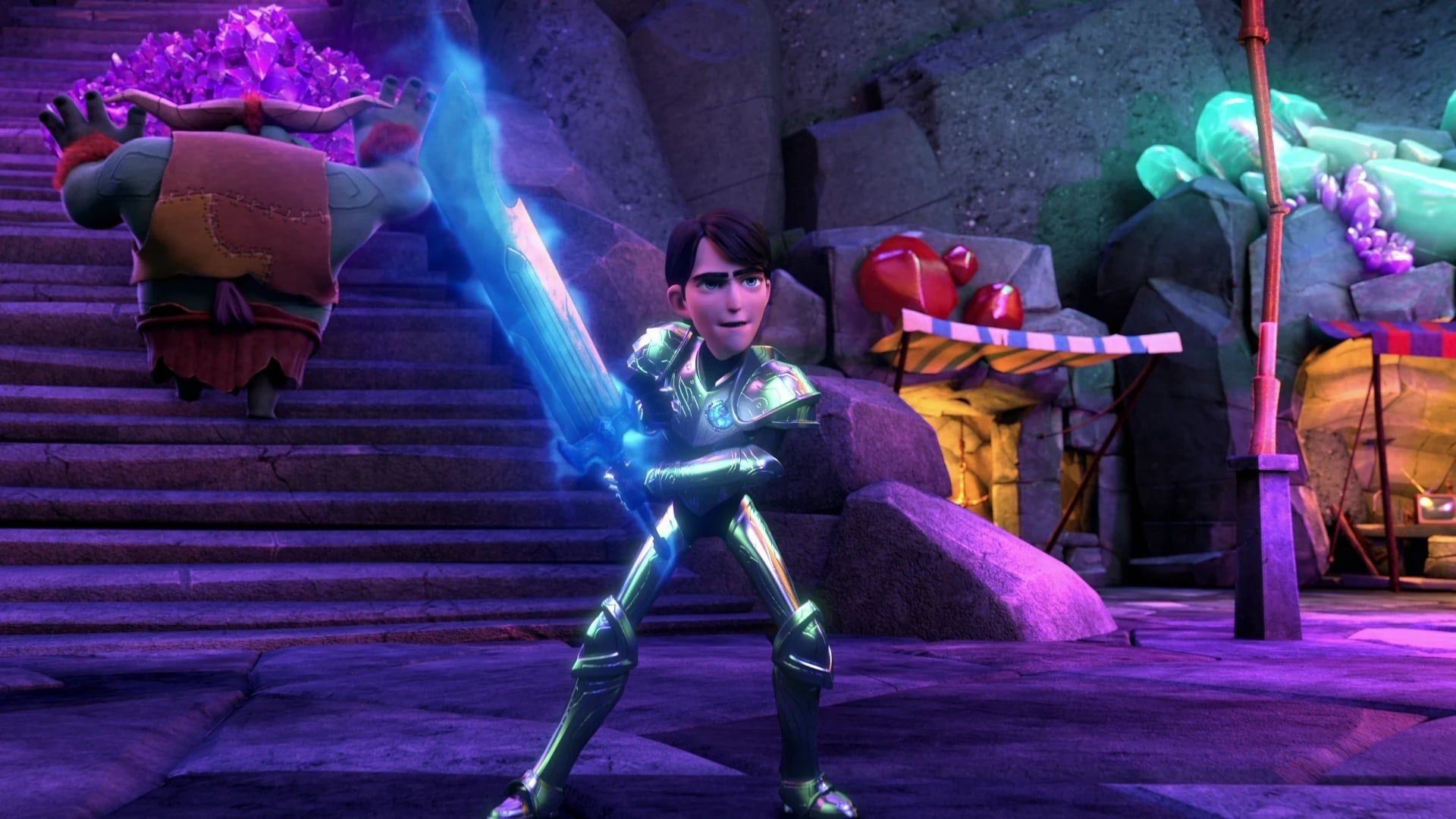 Trollhunters background