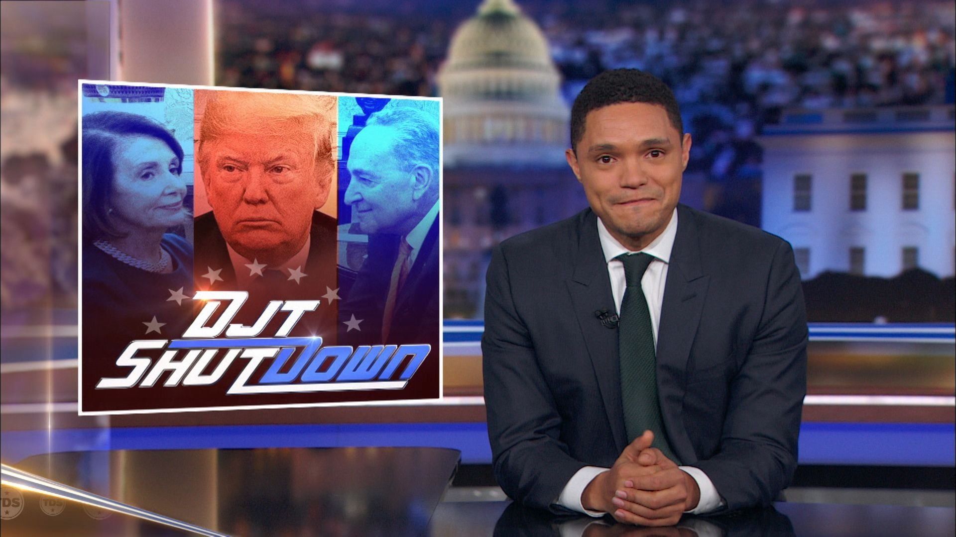 The Daily Show background