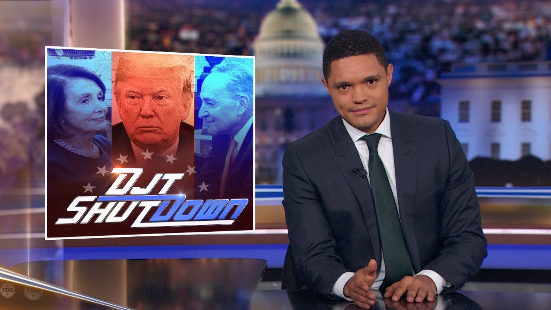 The Daily Show background