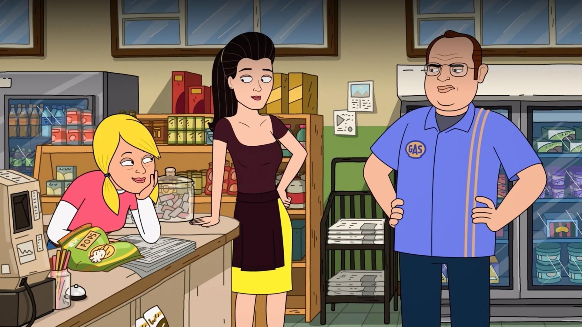 Corner Gas Animated background