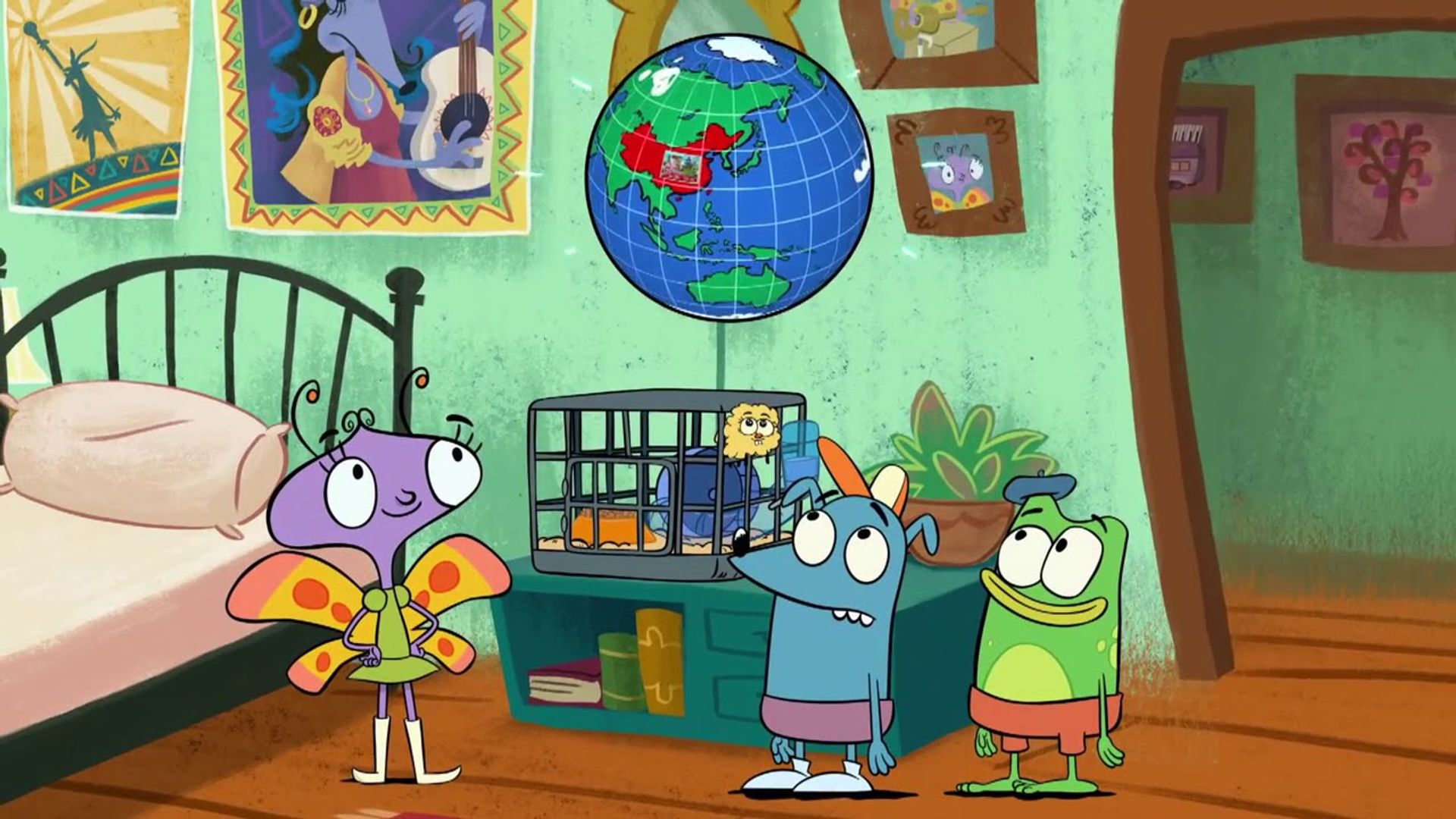 Let's Go Luna! background