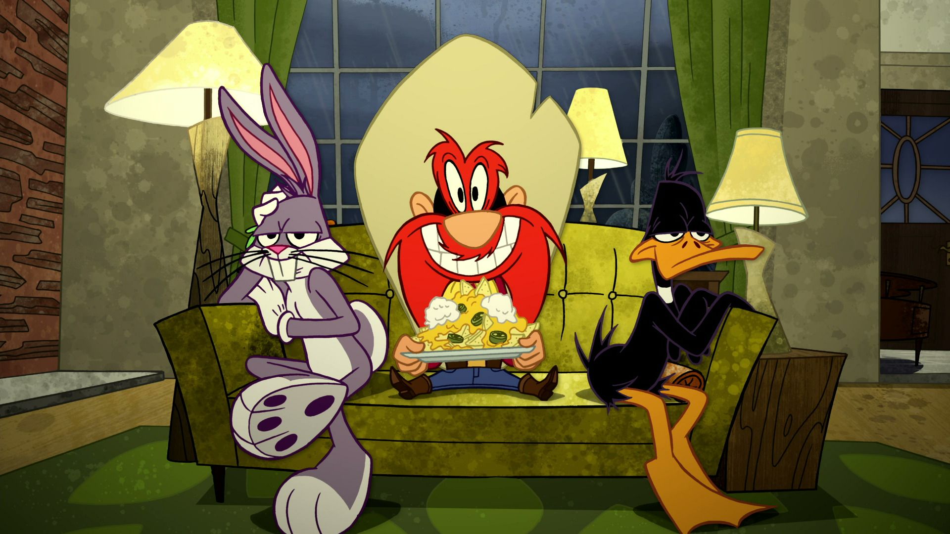The Looney Tunes Show background