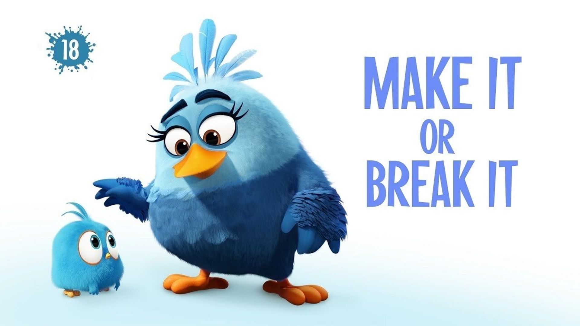 Angry Birds Blues background
