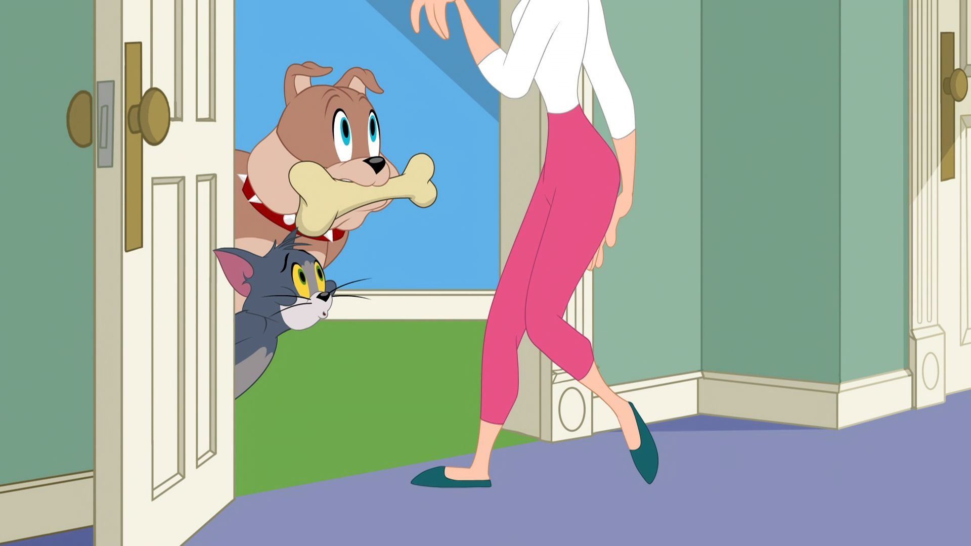 The Tom and Jerry Show background