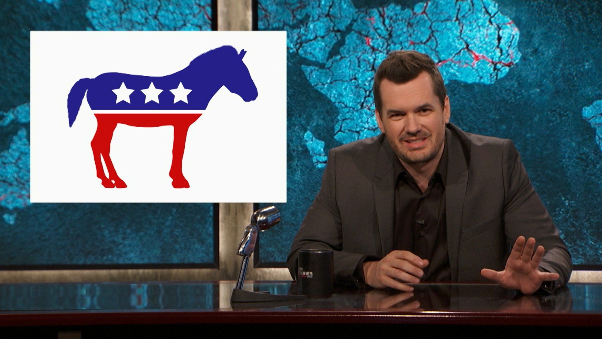 The Jim Jefferies Show background