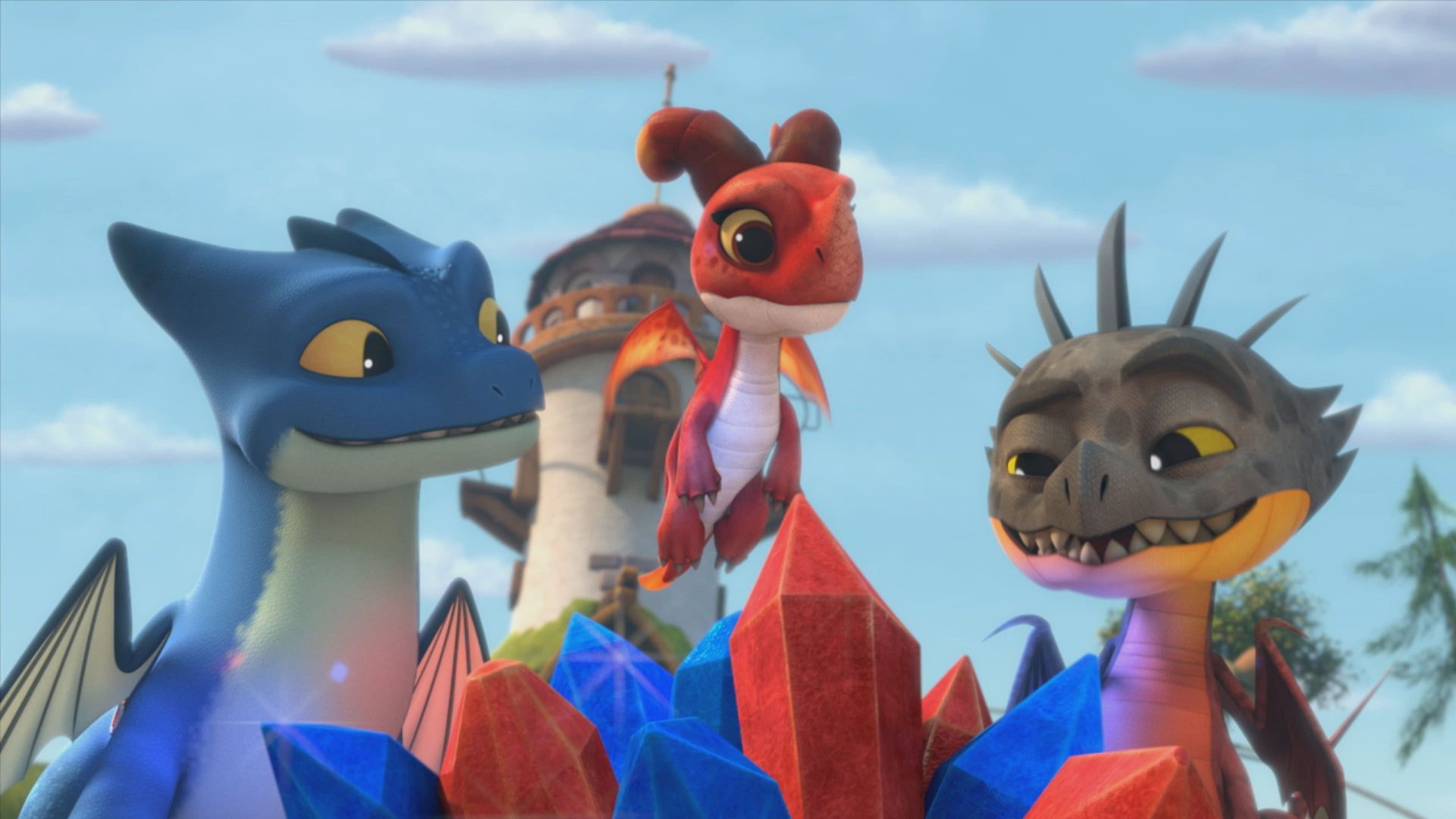 Dragons Rescue Riders: Heroes of the Sky background