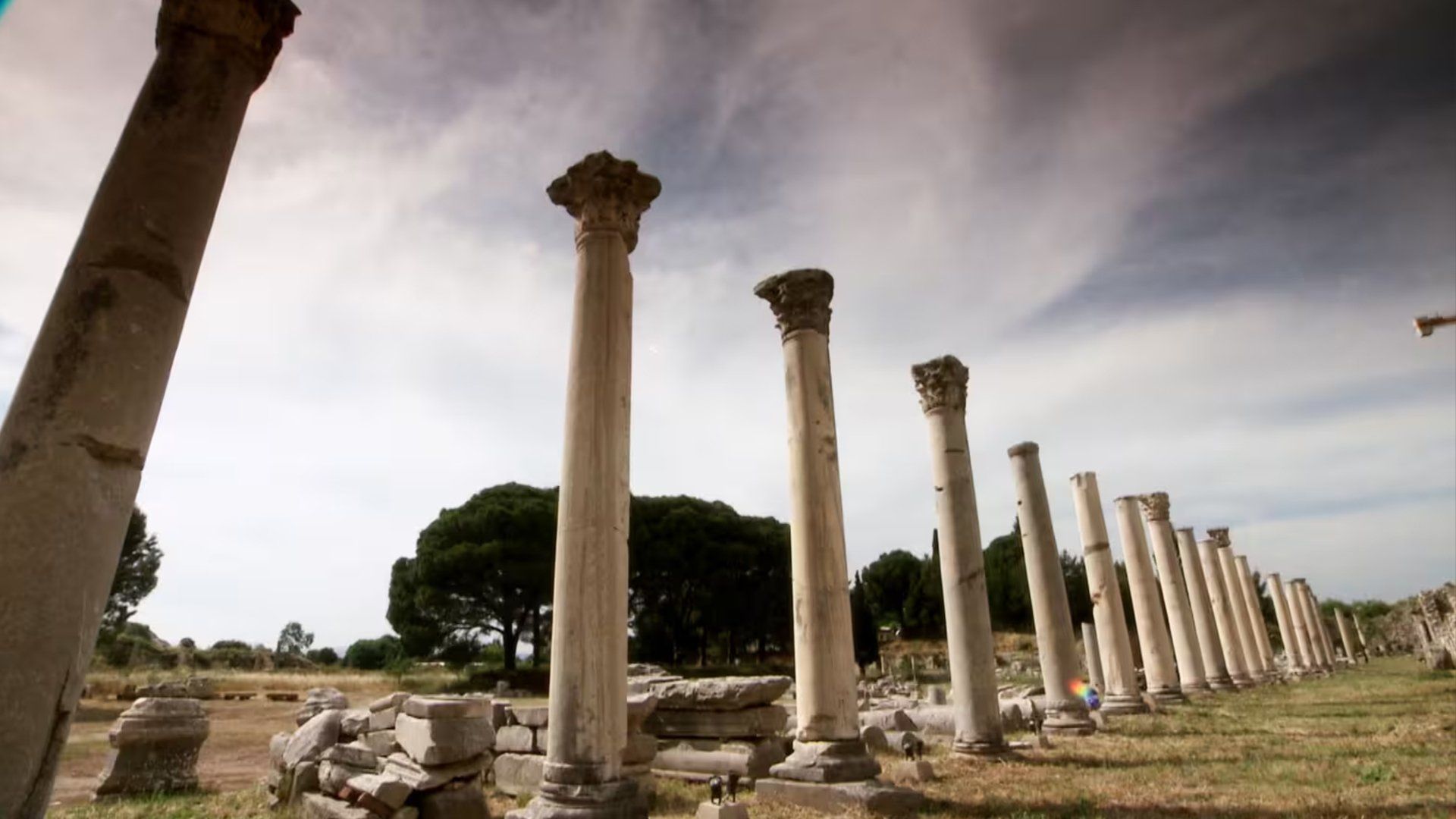 Ancient Roads from Christ to Constantine background