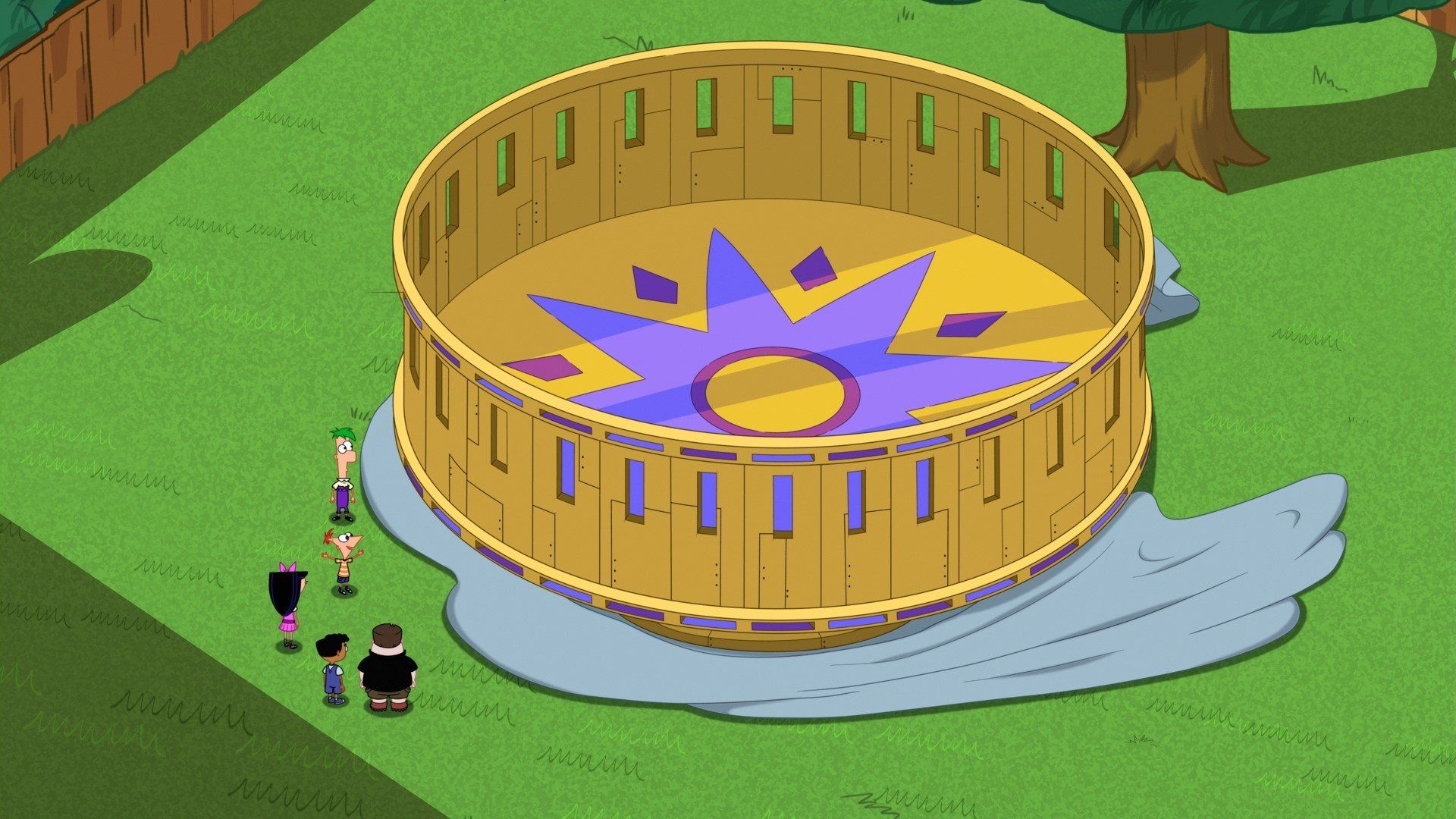 Phineas and Ferb background
