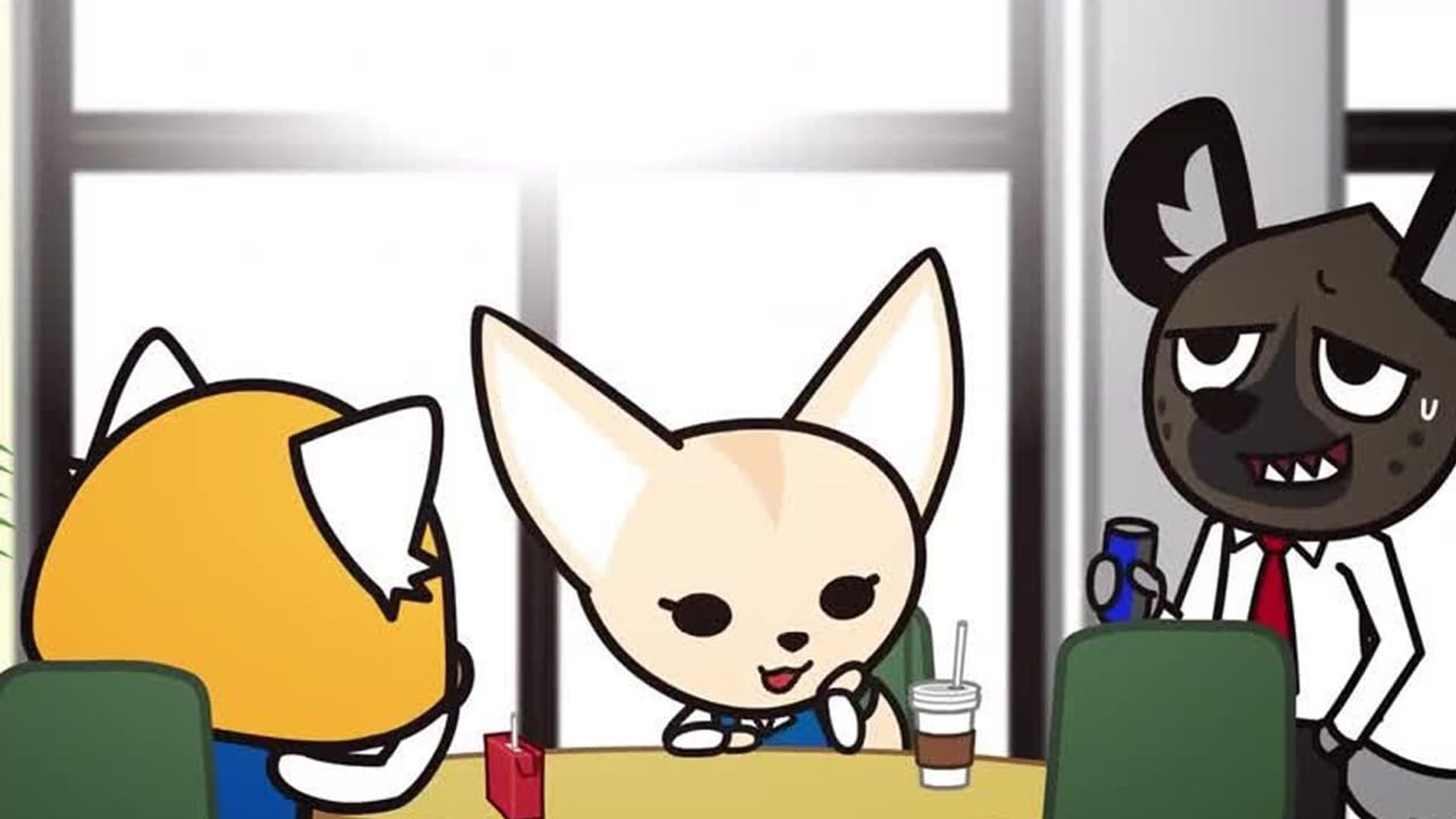 Aggretsuko background