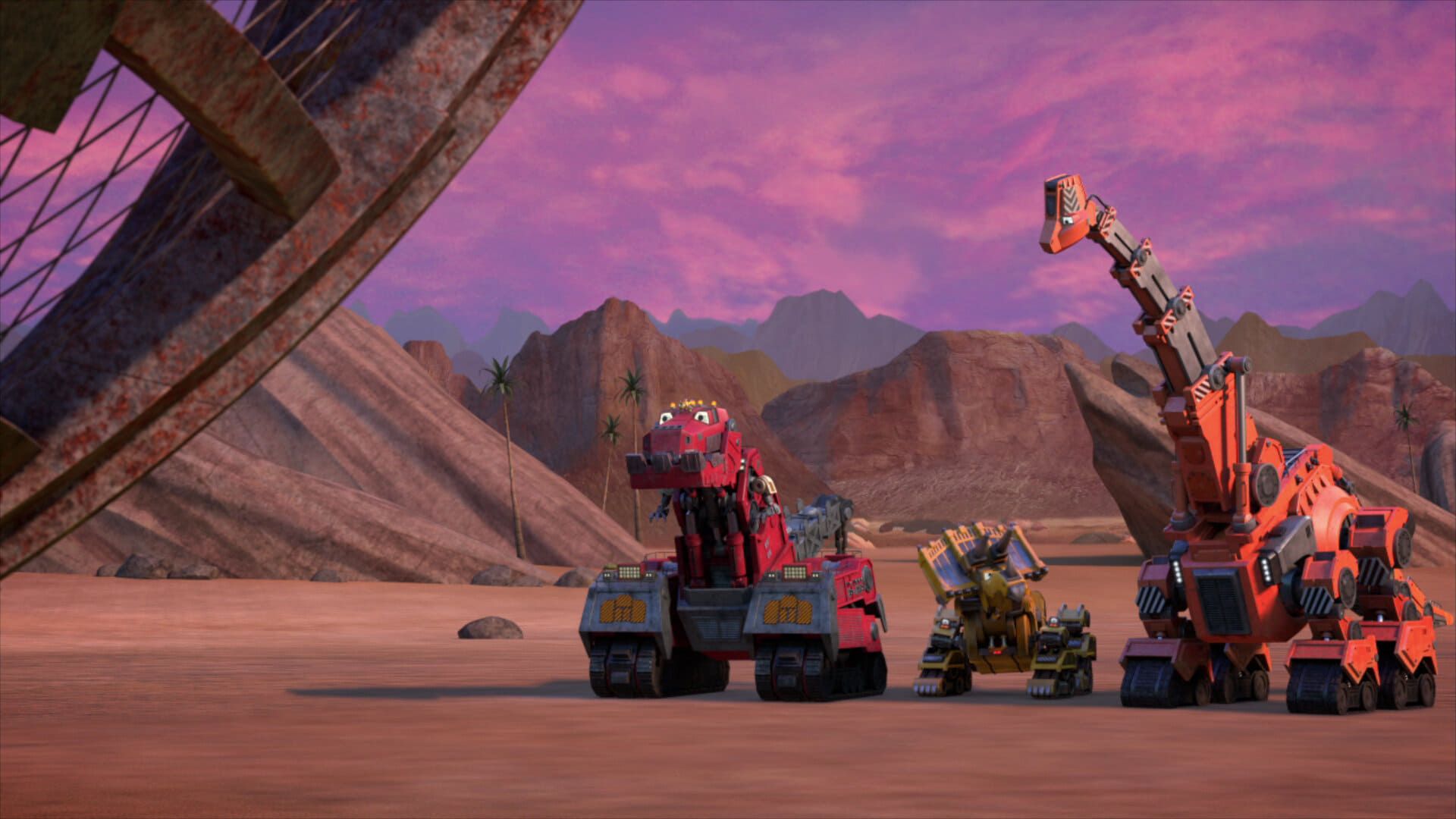 Dinotrux Supercharged background
